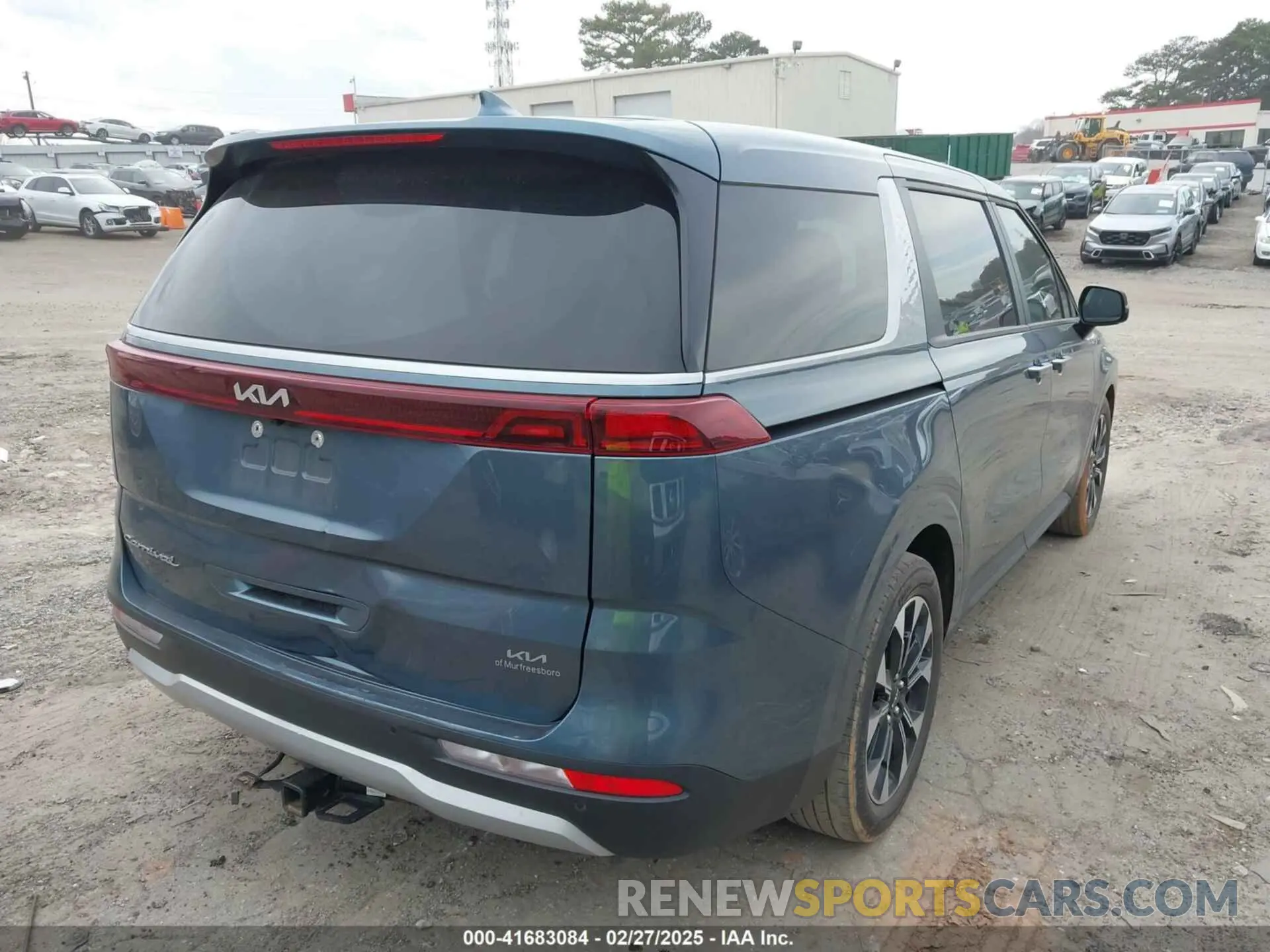 4 Photograph of a damaged car KNDNC5H36N6126232 KIA CARNIVAL MPV 2022