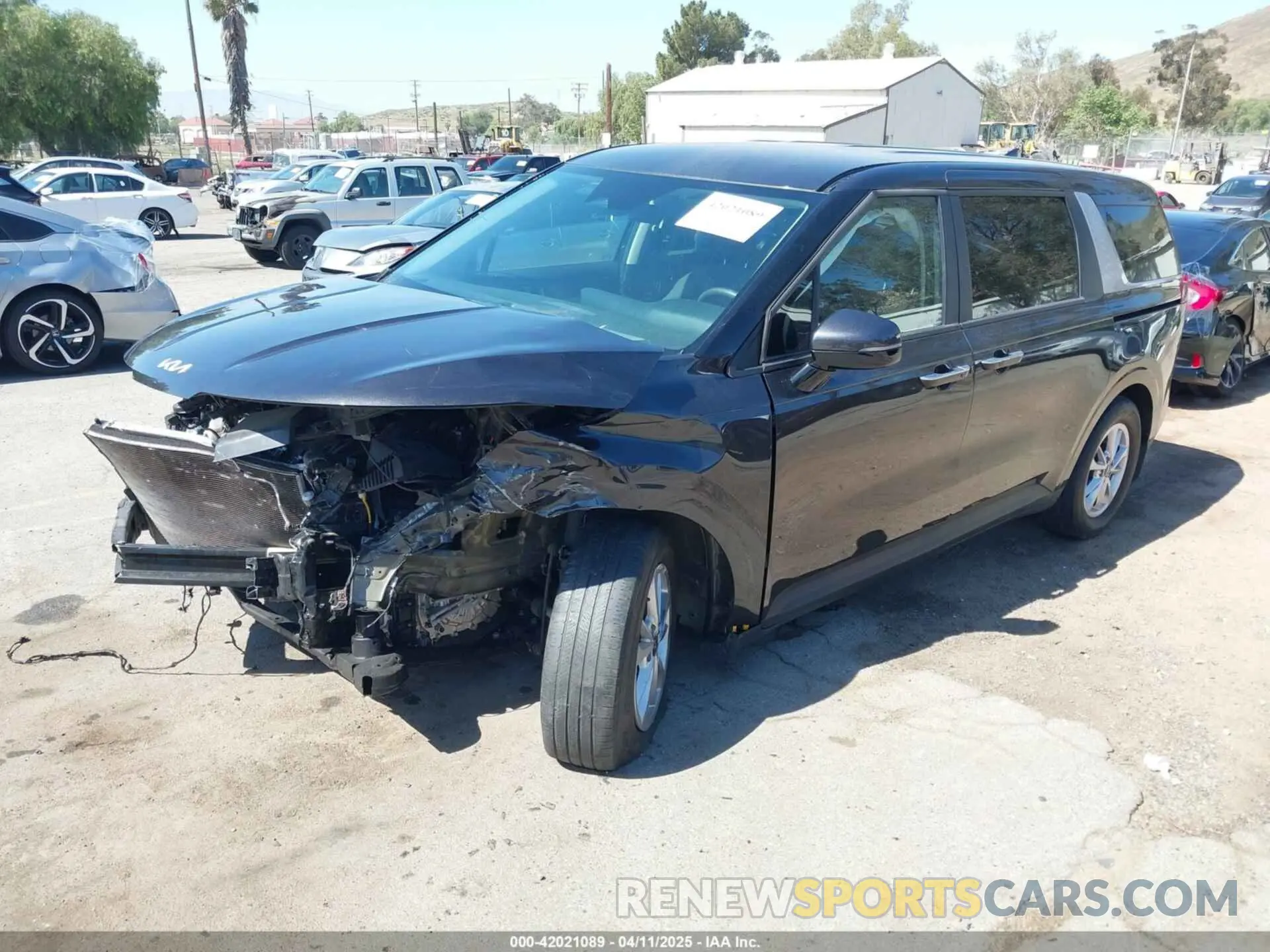 2 Photograph of a damaged car KNDNB4H31R6332240 KIA CARNIVAL MPV 2024