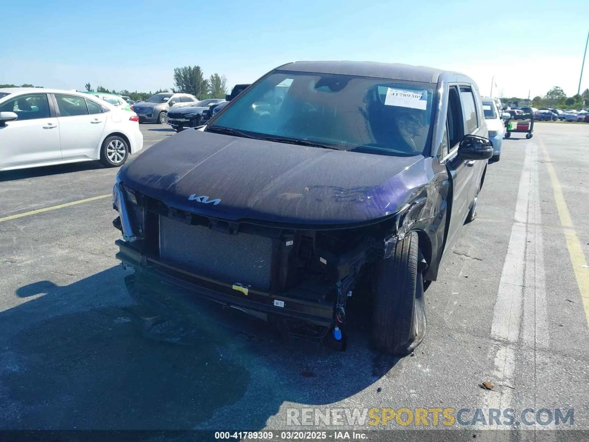 6 Photograph of a damaged car KNDNB4H33R6441640 KIA CARNIVAL MPV 2024