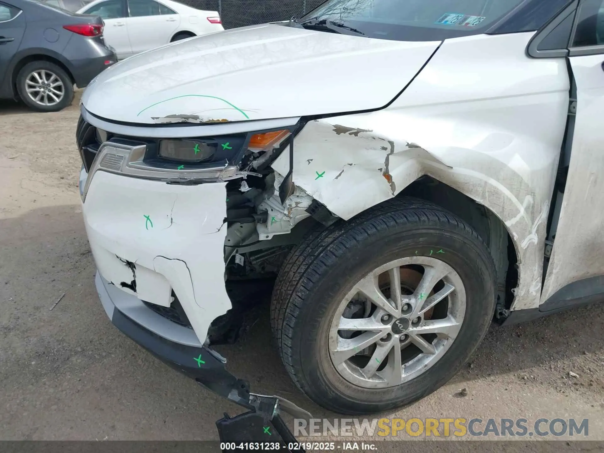 6 Photograph of a damaged car KNDNB4H34R6328831 KIA CARNIVAL MPV 2024