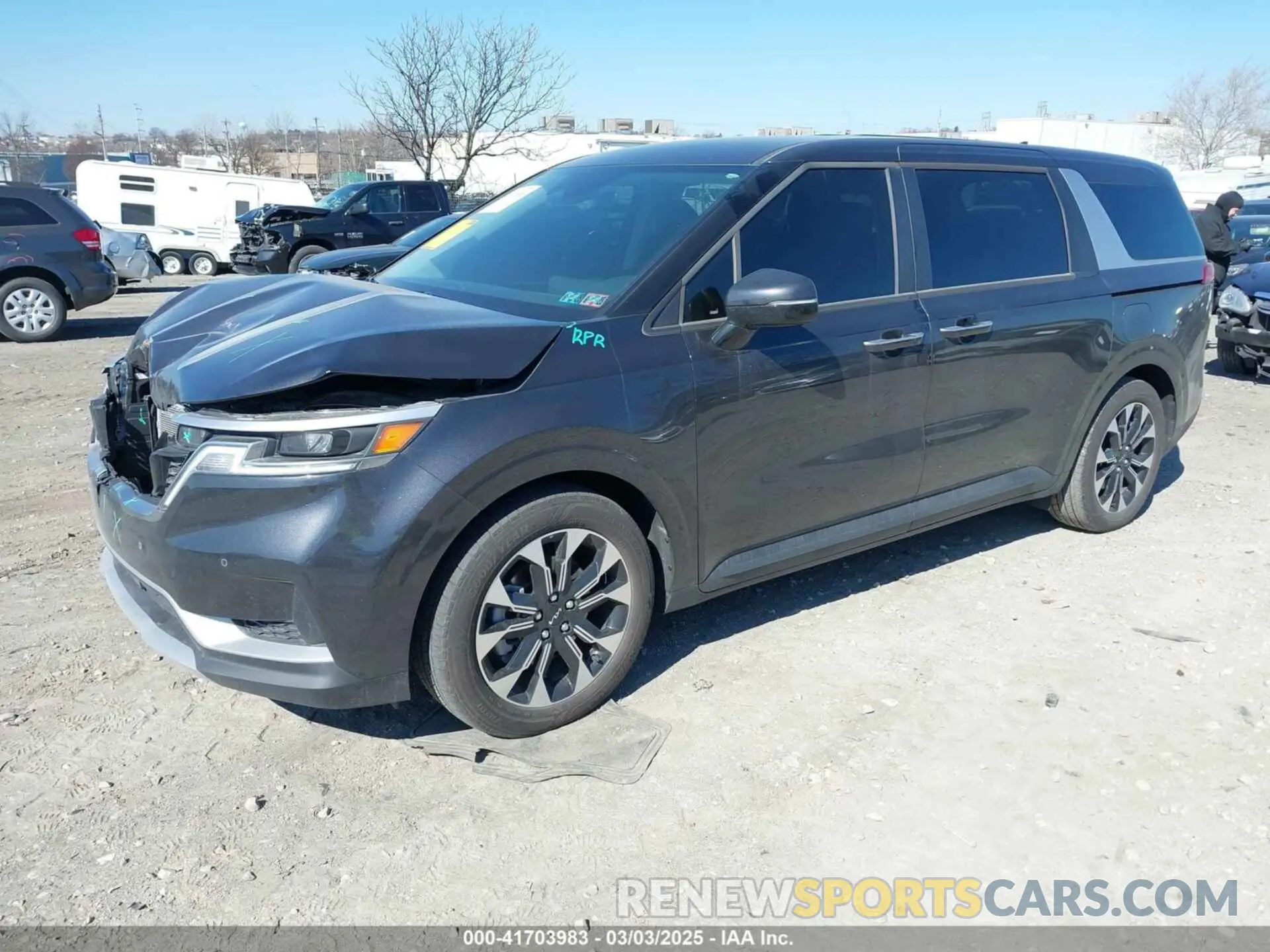 2 Photograph of a damaged car KNDNC5H31R6421390 KIA CARNIVAL MPV 2024