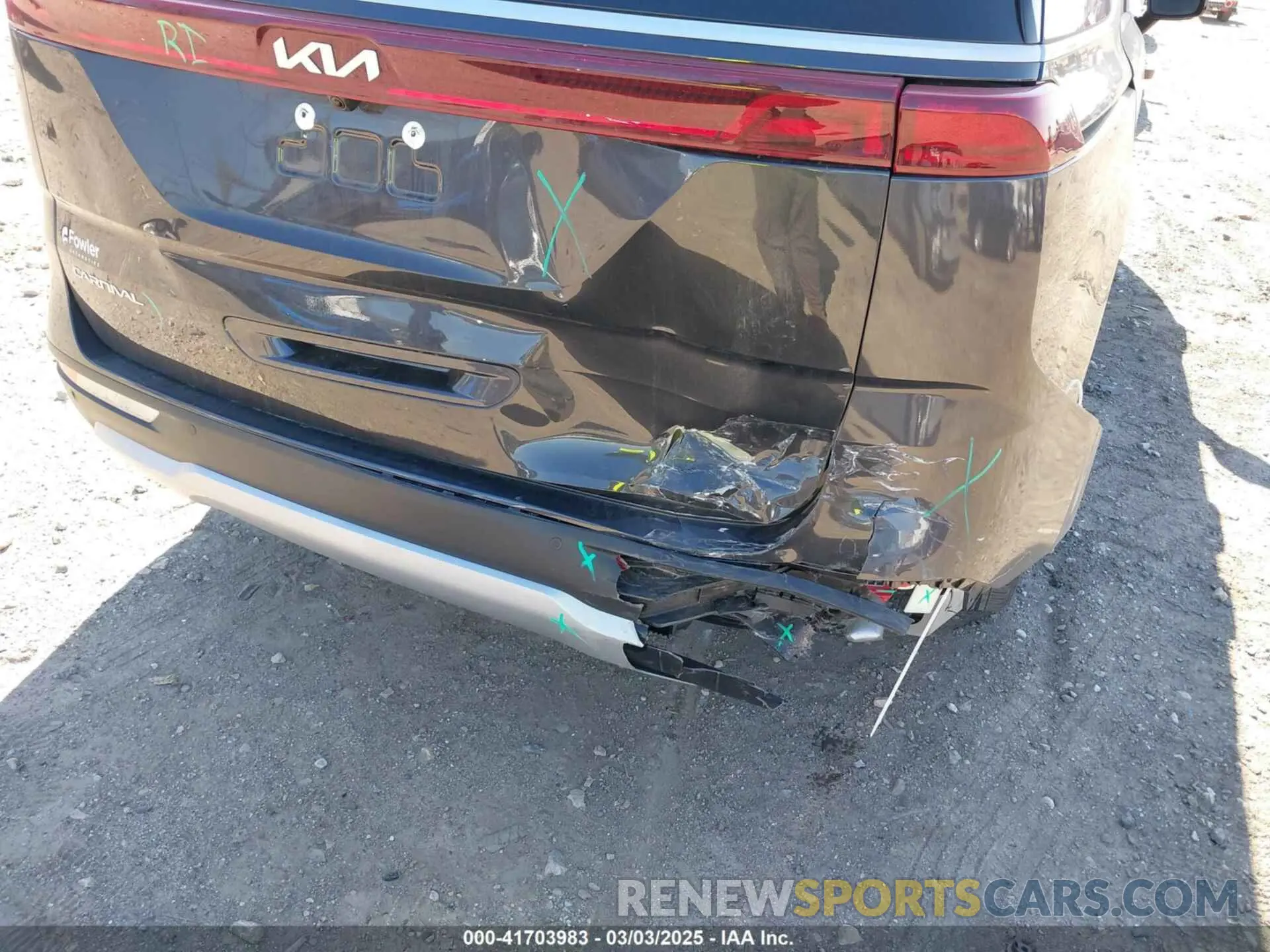 6 Photograph of a damaged car KNDNC5H31R6421390 KIA CARNIVAL MPV 2024