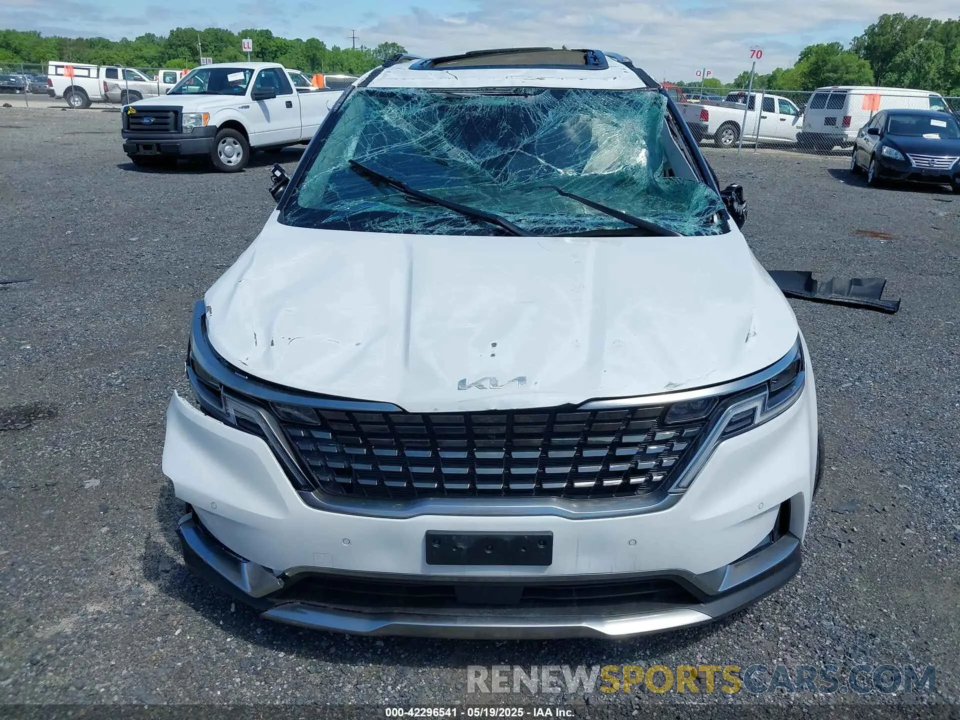 12 Photograph of a damaged car KNDNE5H39R6364270 KIA CARNIVAL MPV 2024