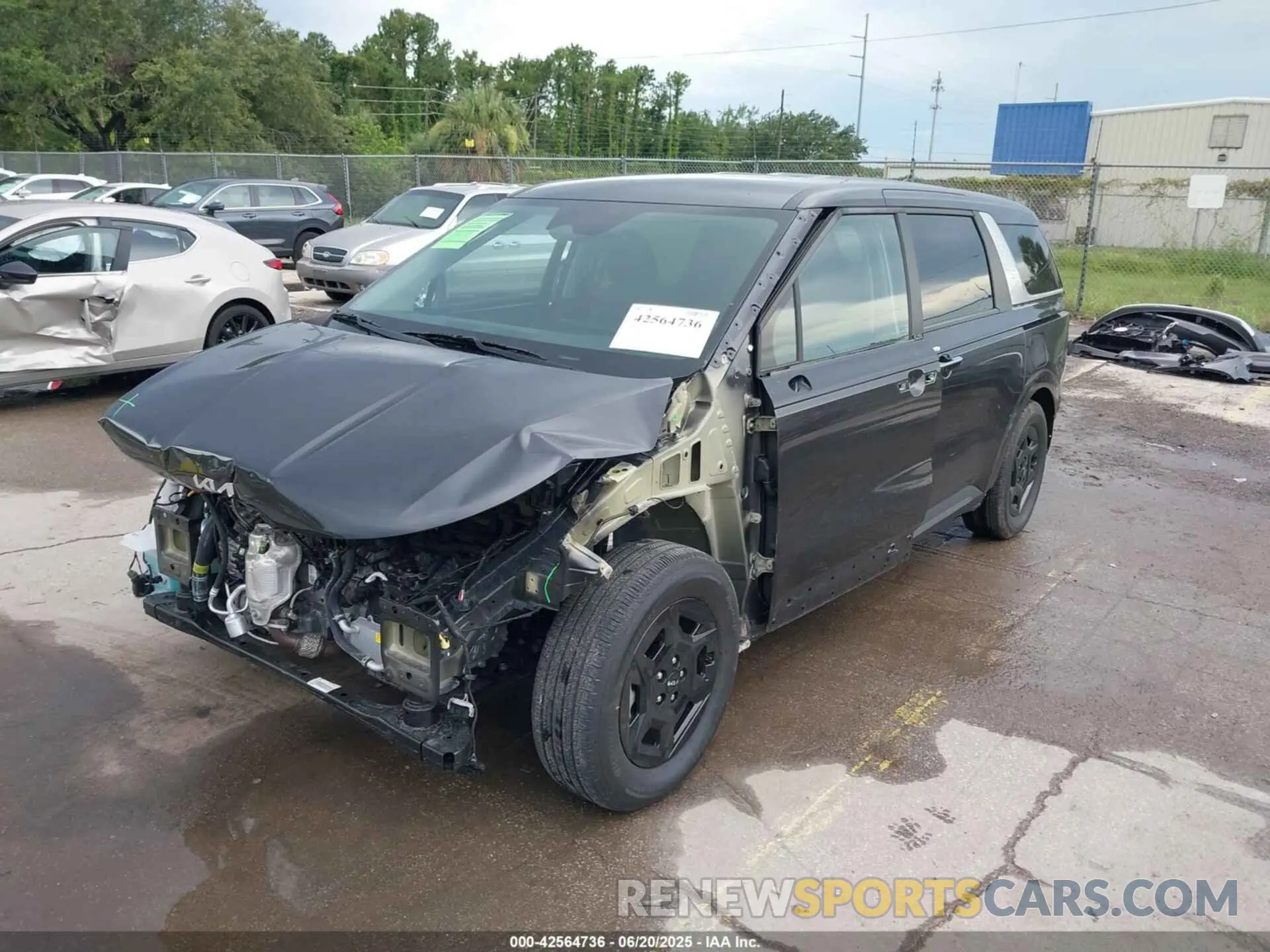 2 Photograph of a damaged car KNDNB5K37S6474094 KIA CARNIVAL MPV 2025