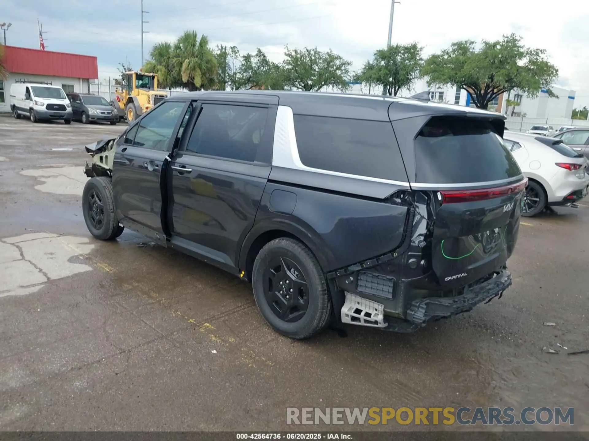 3 Photograph of a damaged car KNDNB5K37S6474094 KIA CARNIVAL MPV 2025