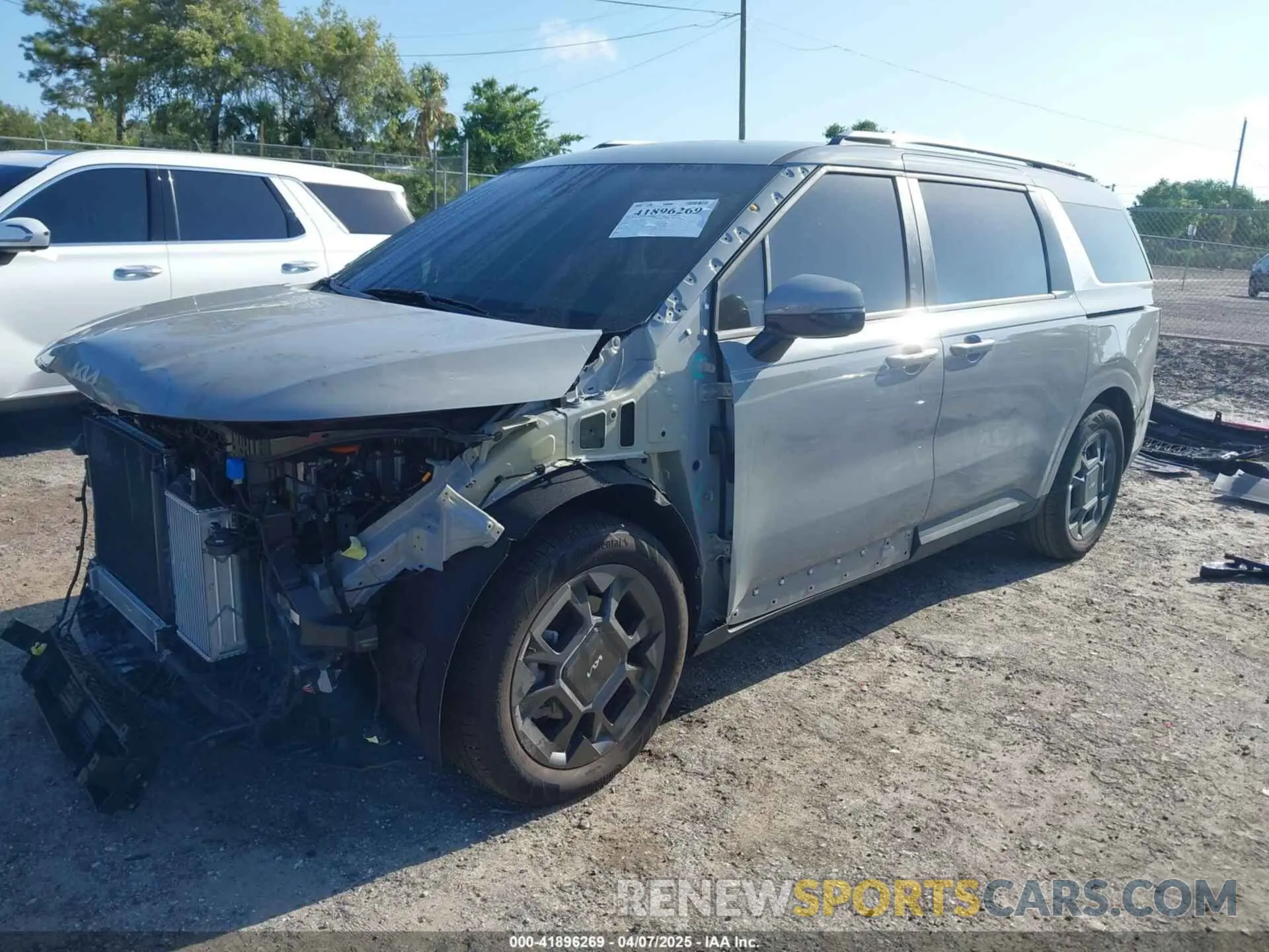 2 Photograph of a damaged car KNDNC5KA5S6036699 KIA CARNIVAL MPV HYBRID 2025