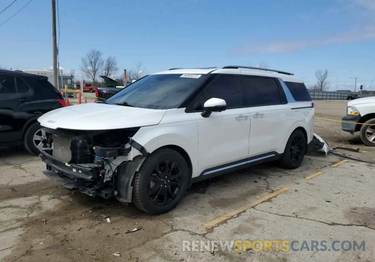 1 Photograph of a damaged car KNDNE5H30N6126916 KIA CARNIVAL S 2022