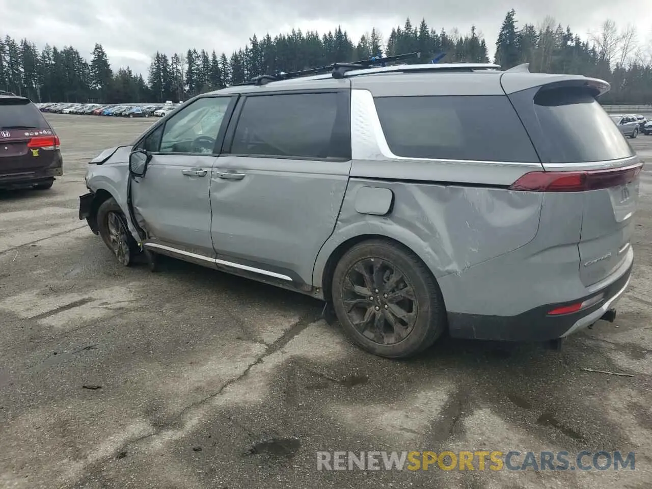 2 Photograph of a damaged car KNDNE5H36N6108081 KIA CARNIVAL S 2022