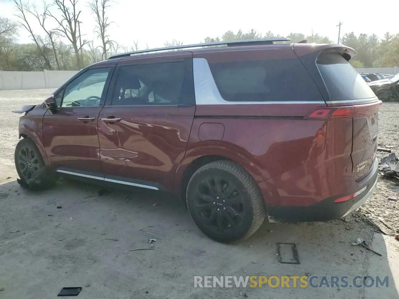 2 Photograph of a damaged car KNDNE5H39R6306238 KIA CARNIVAL S 2024