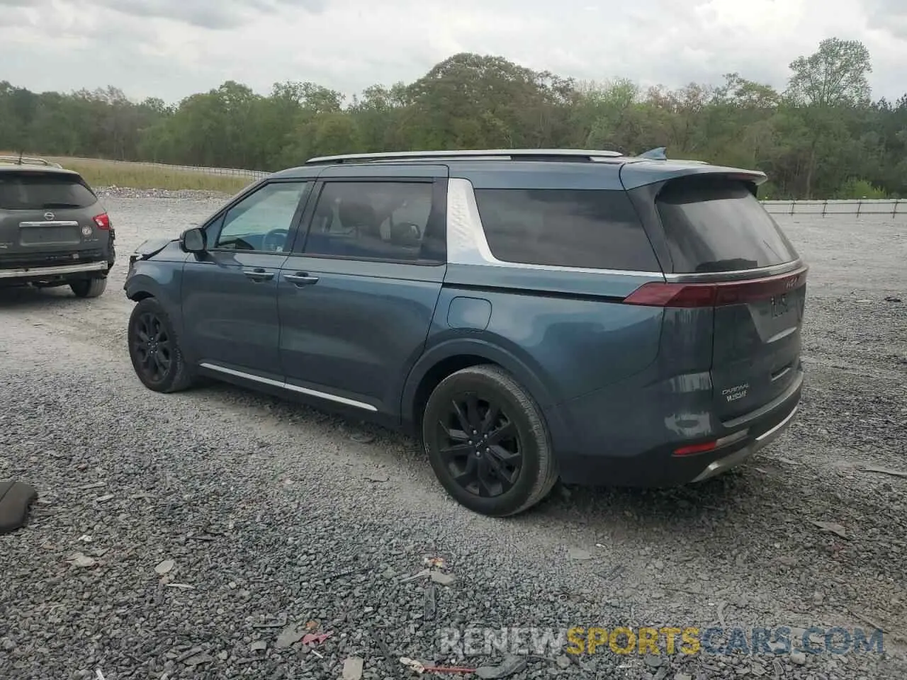 2 Photograph of a damaged car KNDNE5H3XR6306264 KIA CARNIVAL S 2024