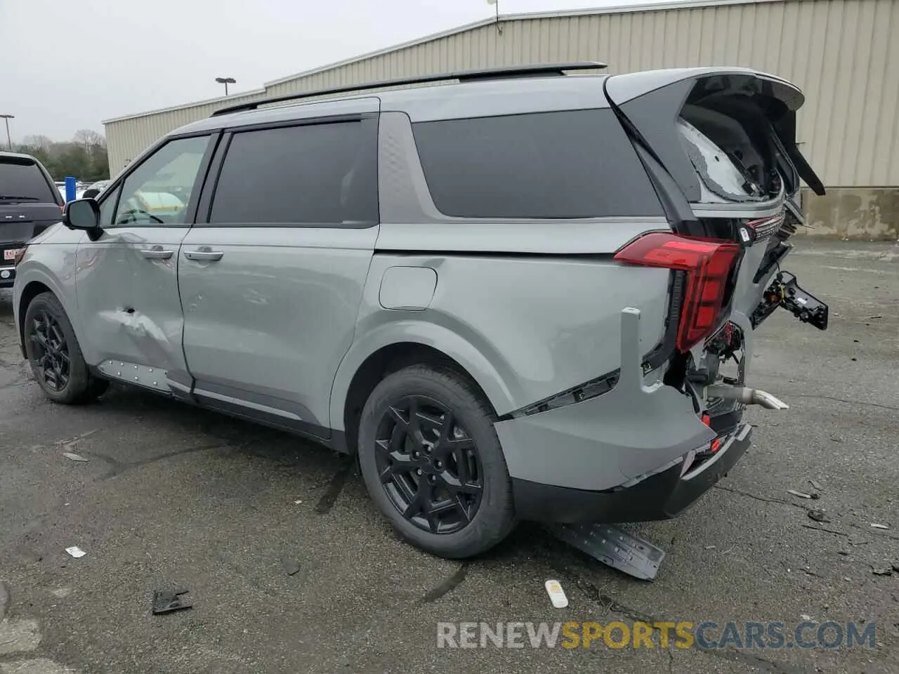 2 Photograph of a damaged car KNDNE5KA3S6049641 KIA CARNIVAL S 2025