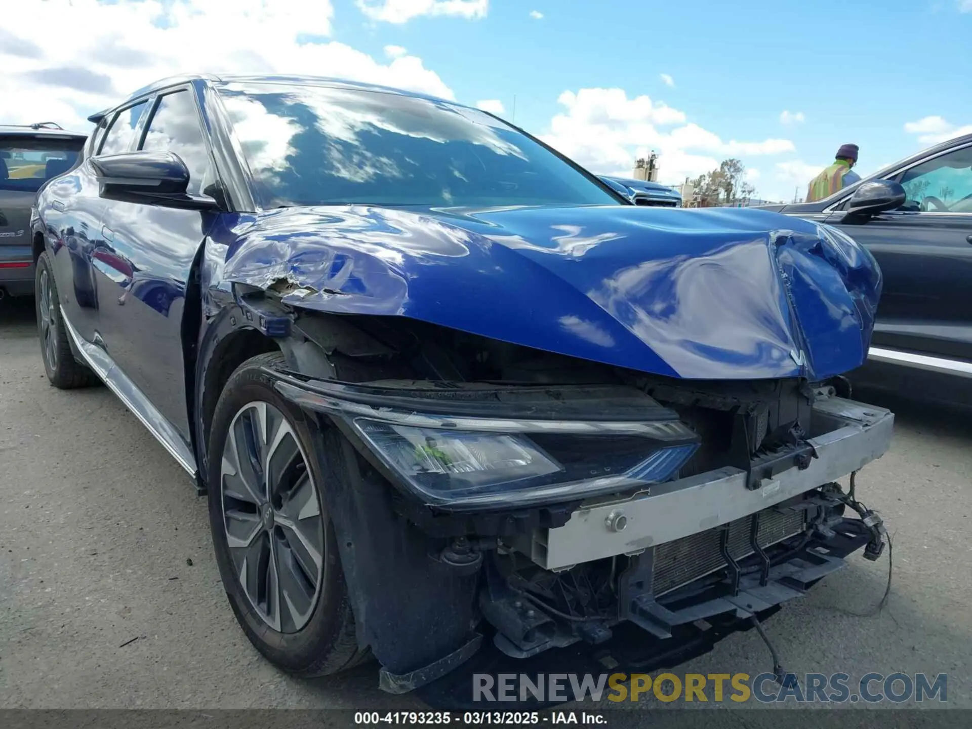6 Photograph of a damaged car KNDC34LA2N5049730 KIA EV6 2022