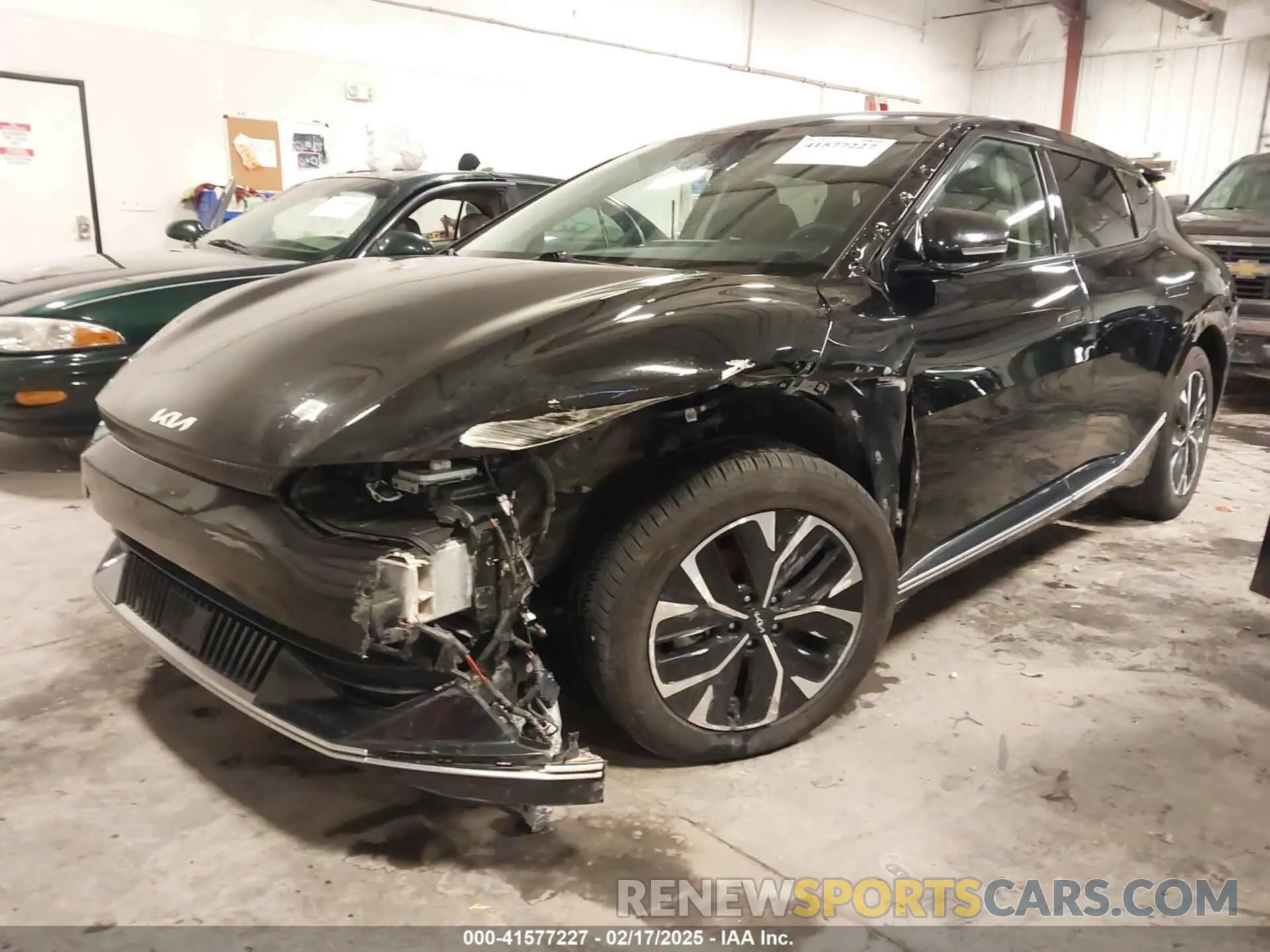 2 Photograph of a damaged car KNDC3DLC9N5030514 KIA EV6 2022