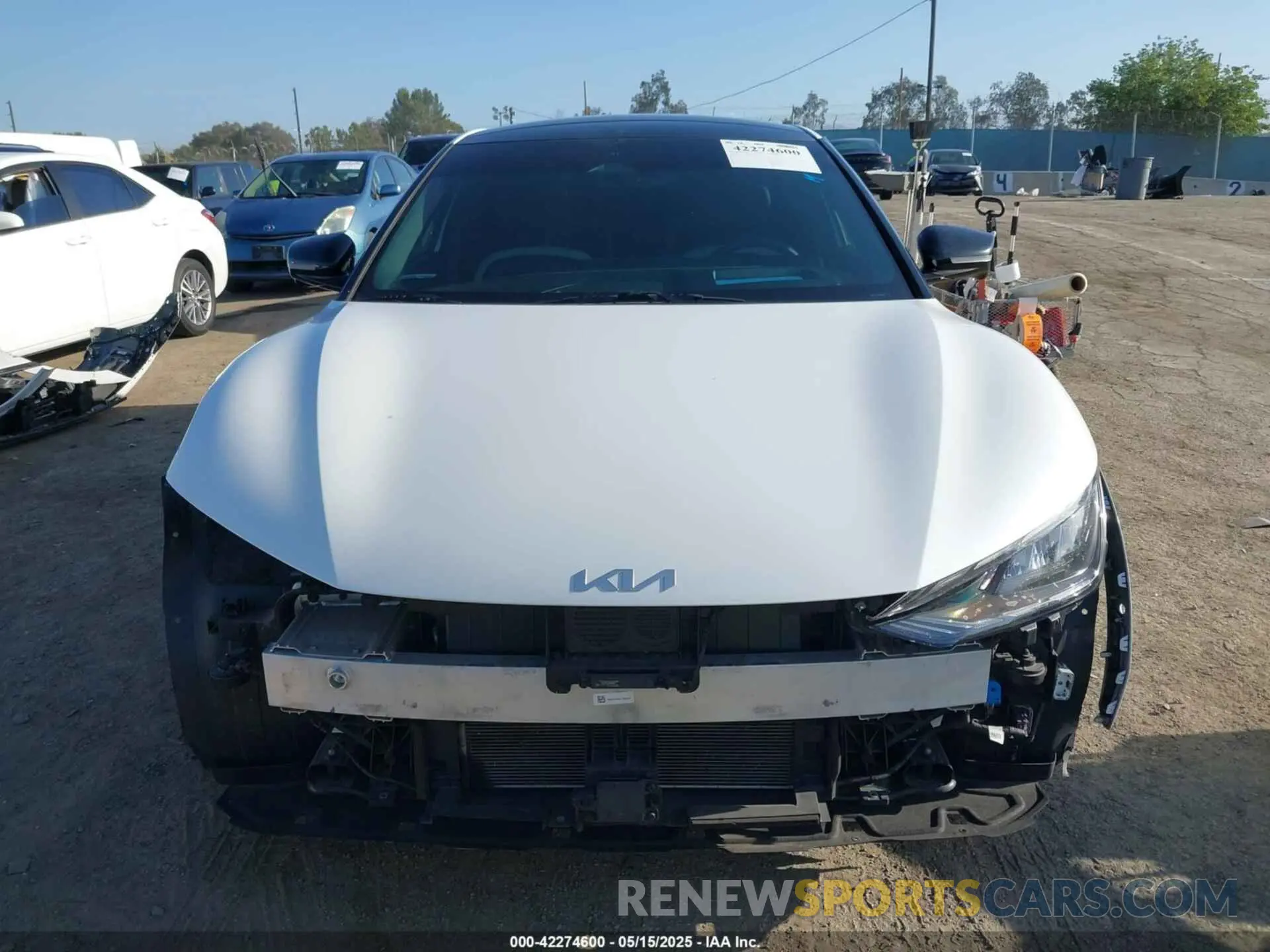 13 Photograph of a damaged car KNDC44LA9N5030847 KIA EV6 2022