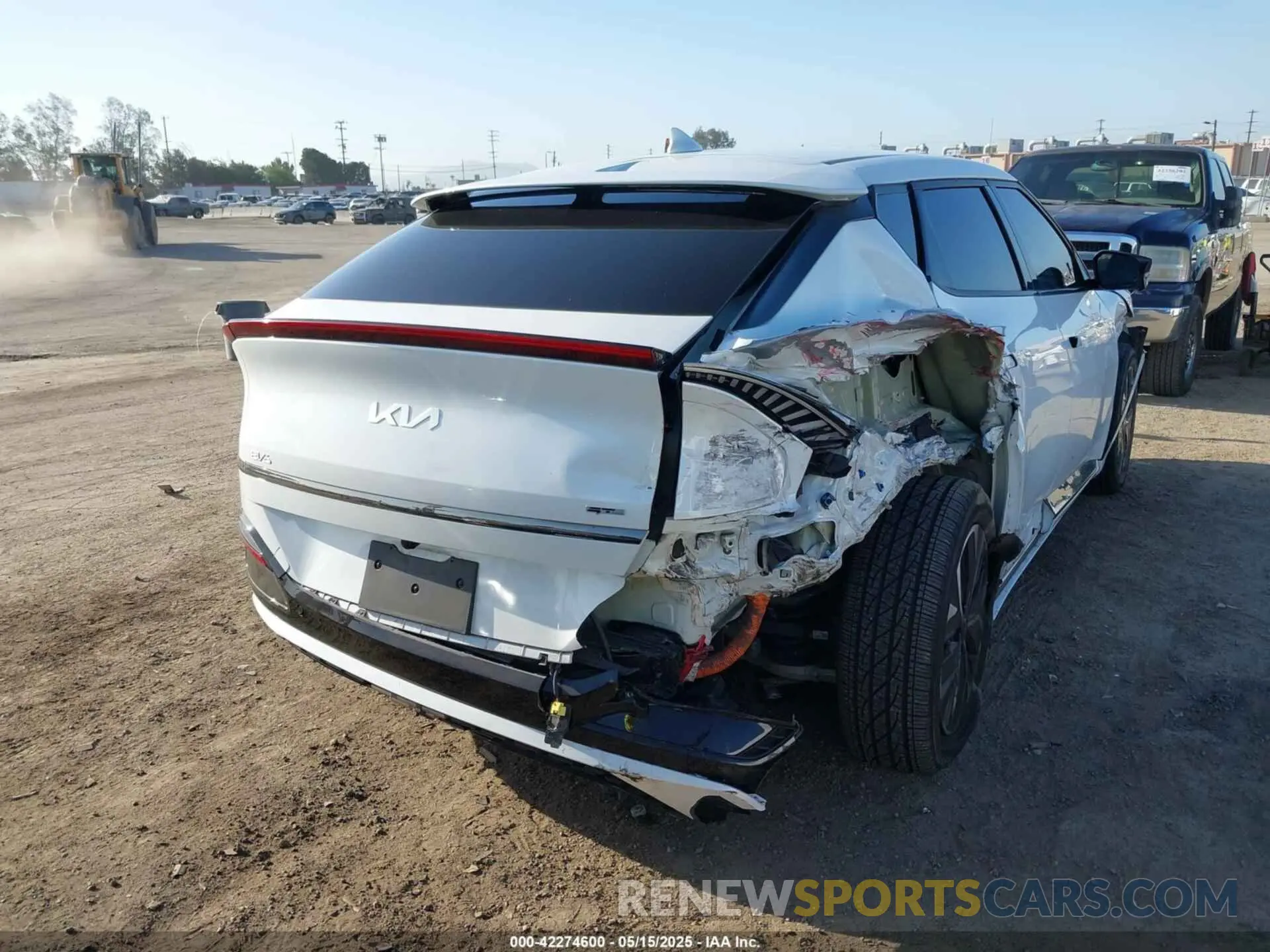 4 Photograph of a damaged car KNDC44LA9N5030847 KIA EV6 2022