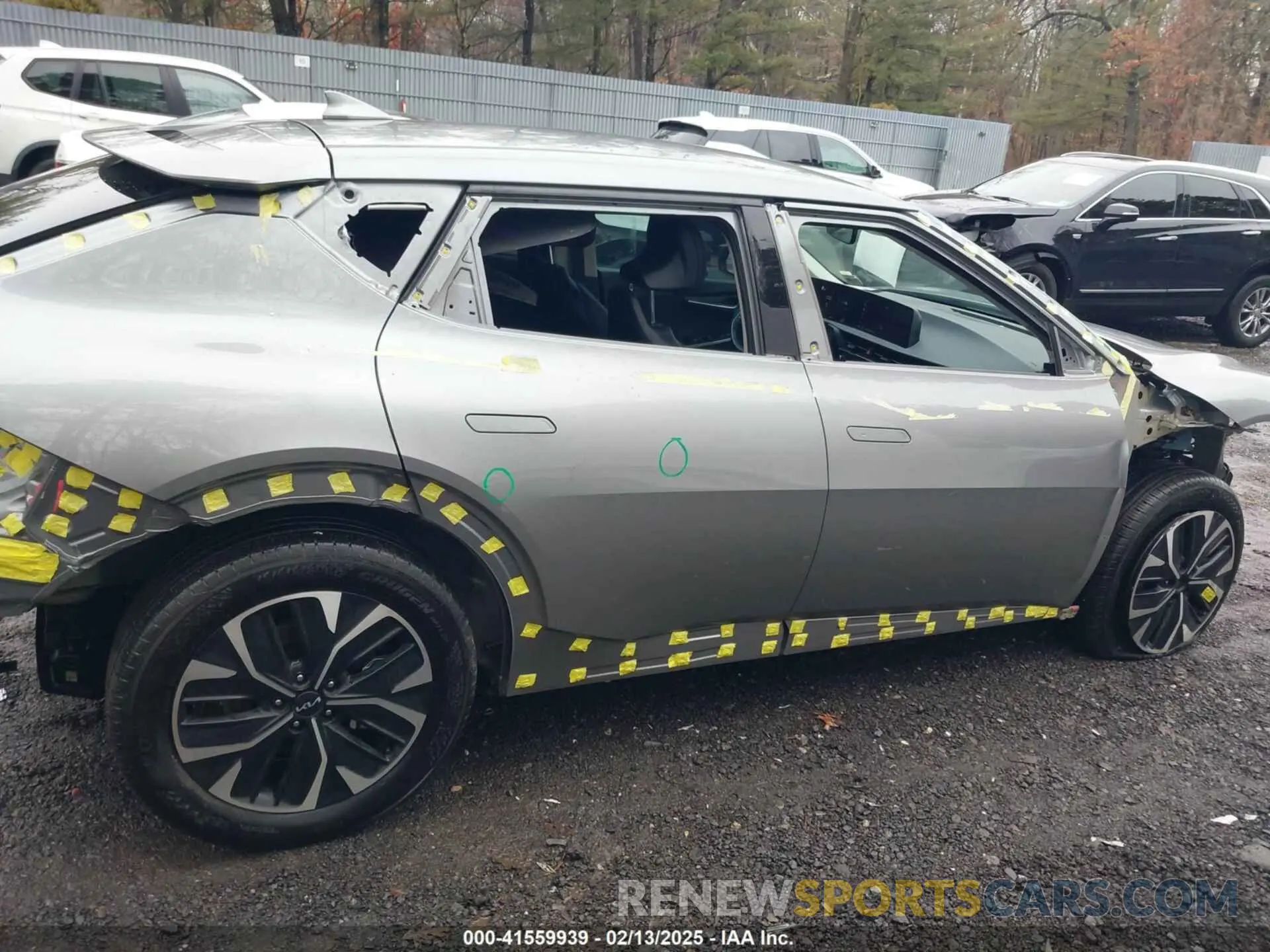 13 Photograph of a damaged car KNDC34LA0P5104873 KIA EV6 2023