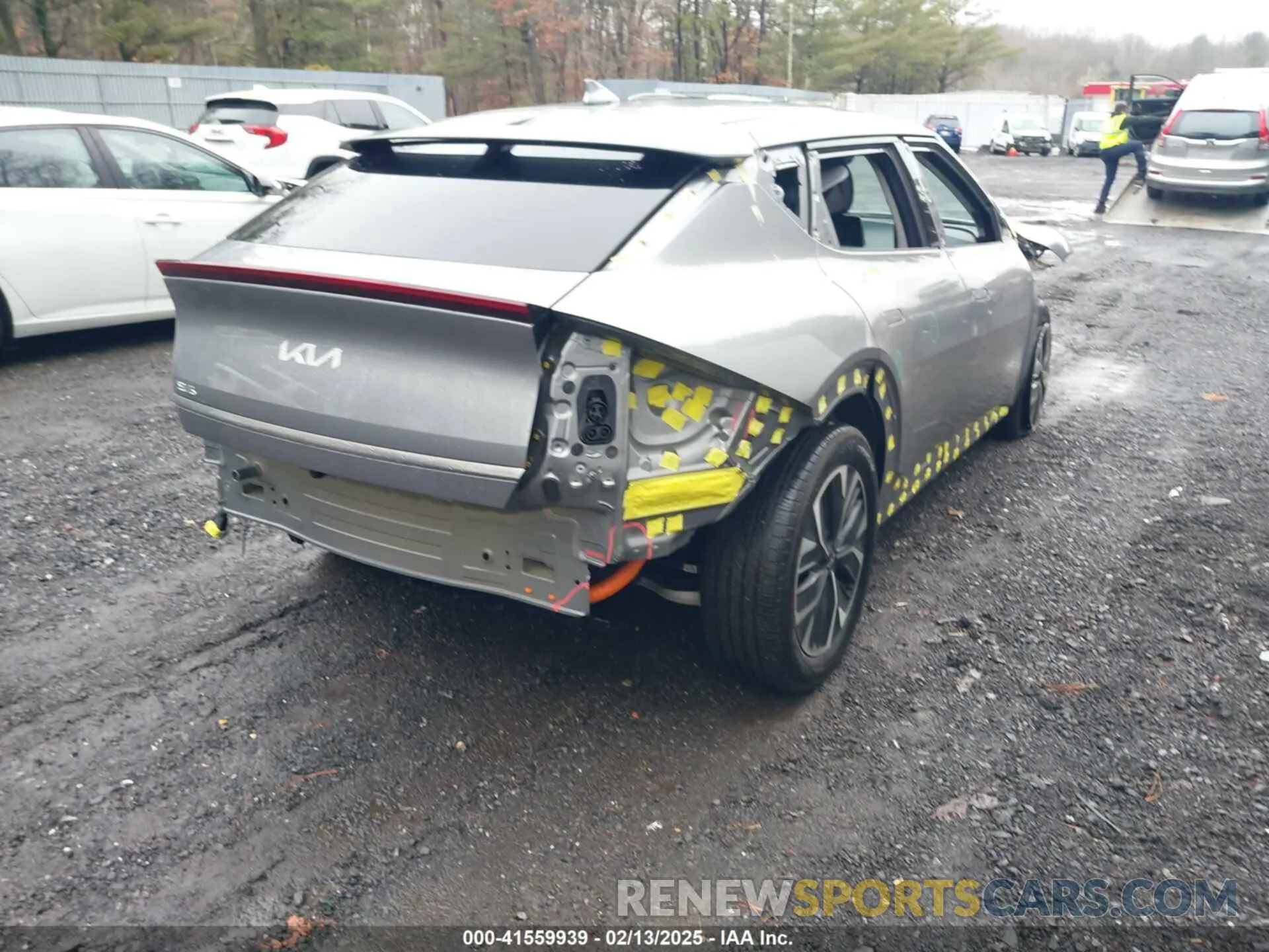 4 Photograph of a damaged car KNDC34LA0P5104873 KIA EV6 2023