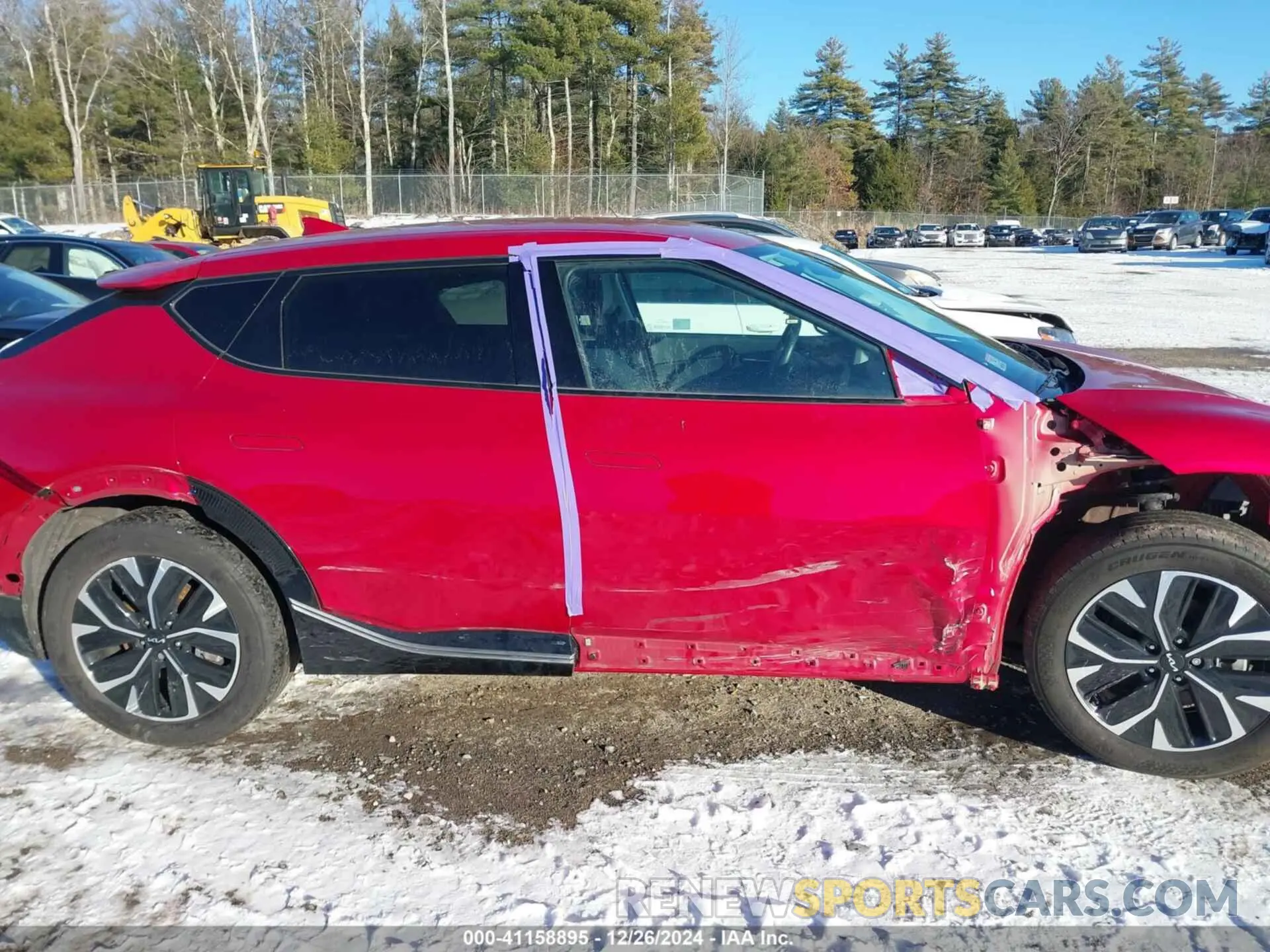 14 Photograph of a damaged car KNDC34LA3P5098017 KIA EV6 2023