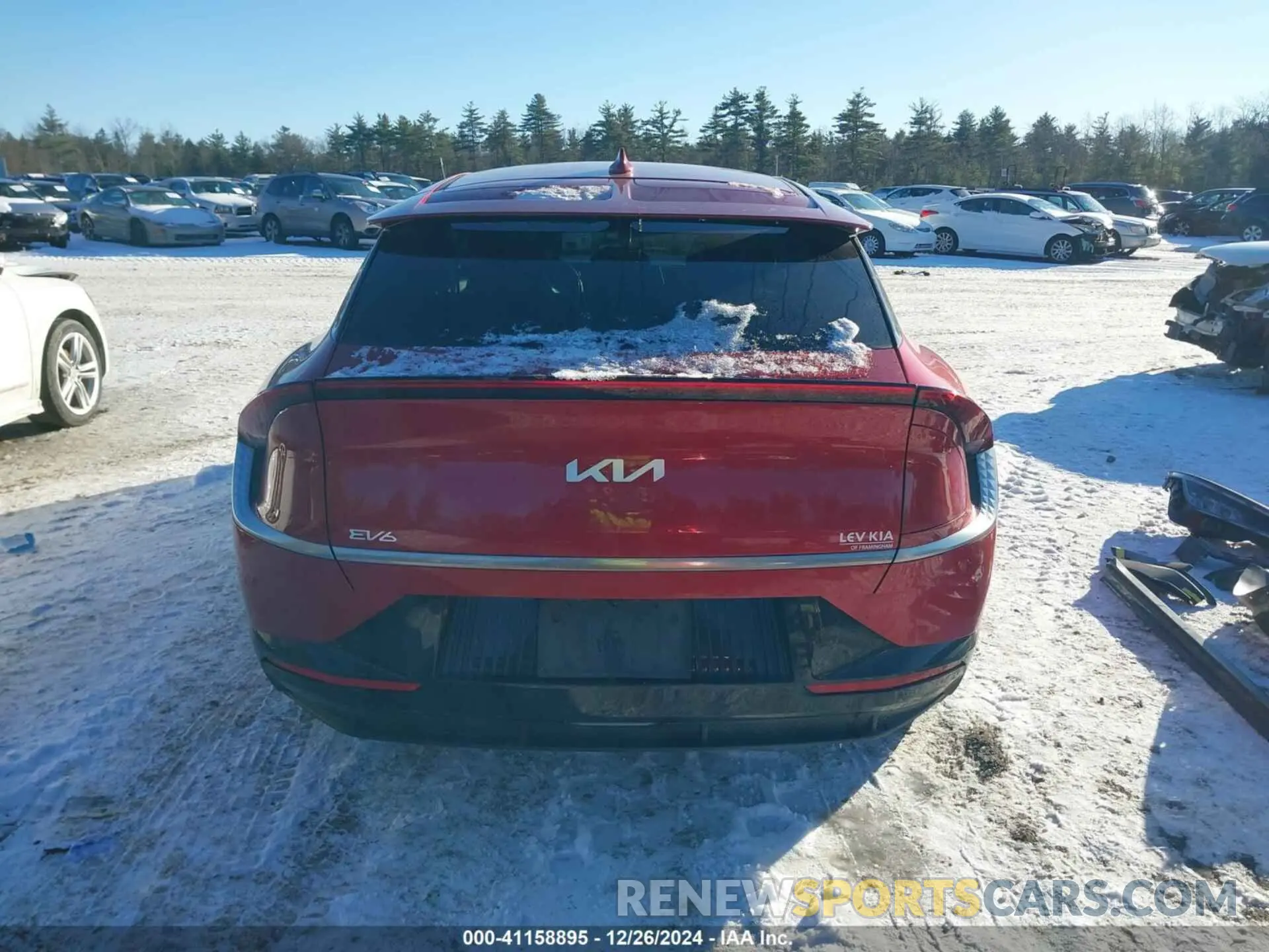 17 Photograph of a damaged car KNDC34LA3P5098017 KIA EV6 2023