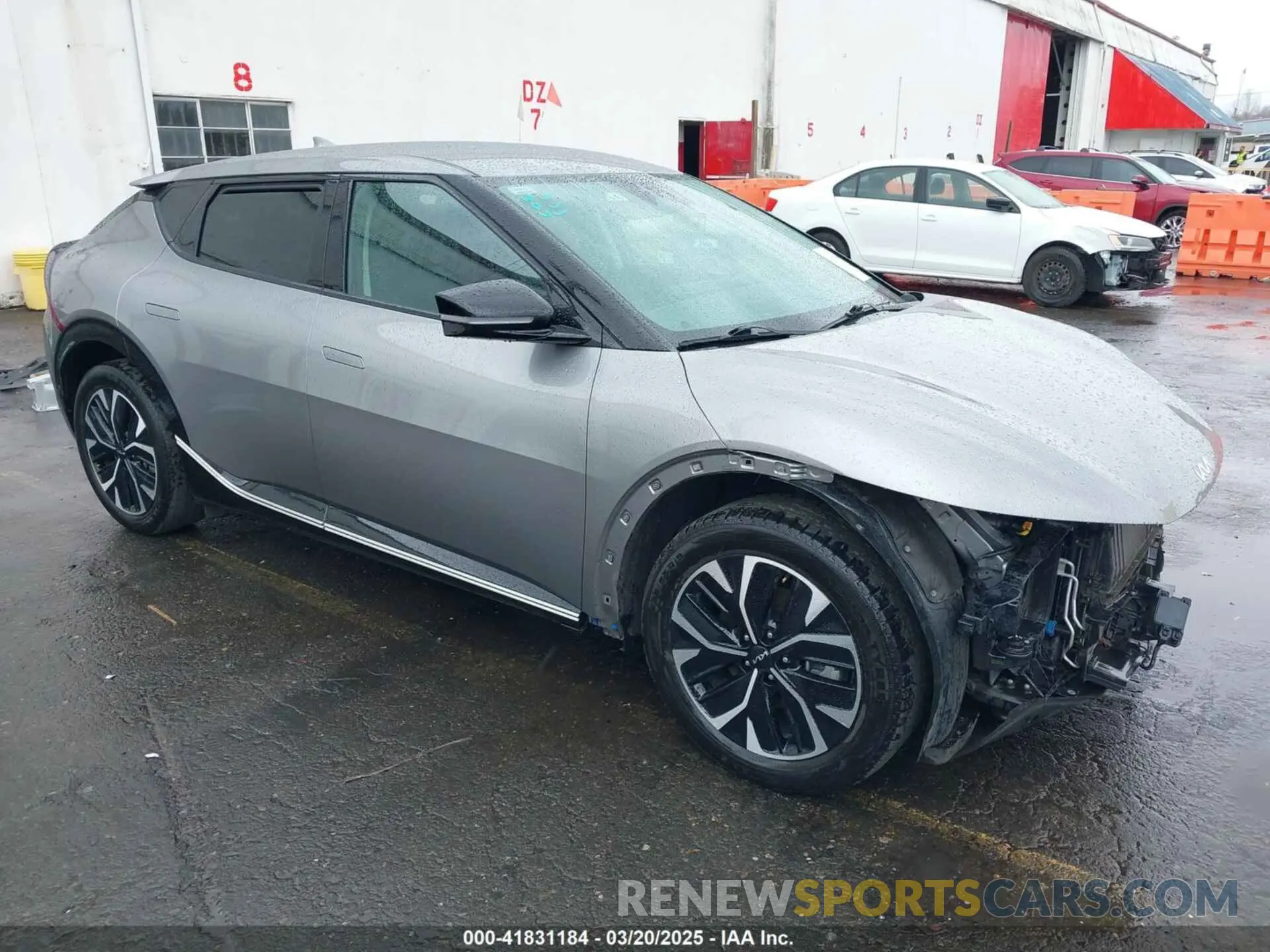 1 Photograph of a damaged car KNDC34LA5P5604138 KIA EV6 2023