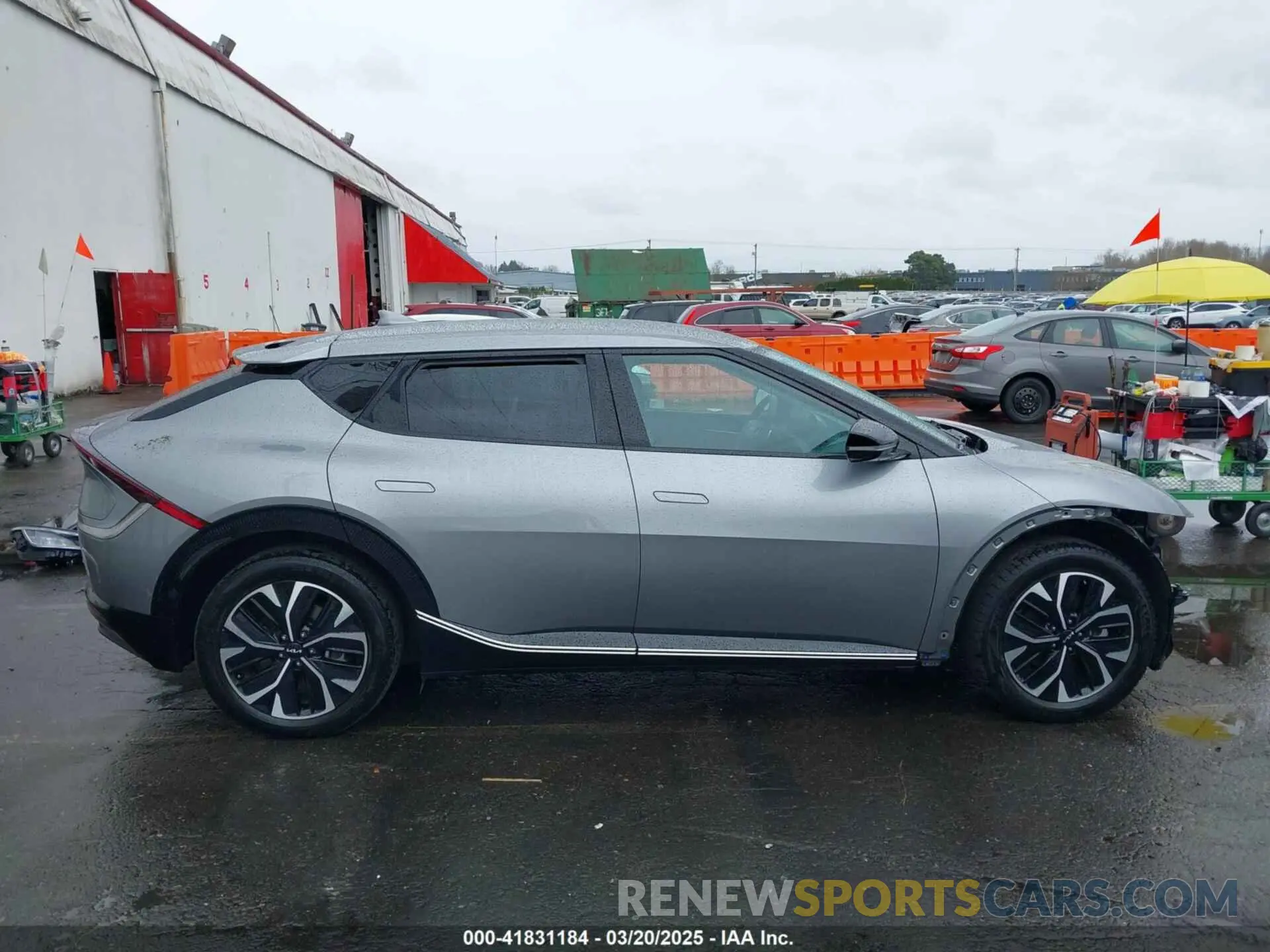 14 Photograph of a damaged car KNDC34LA5P5604138 KIA EV6 2023