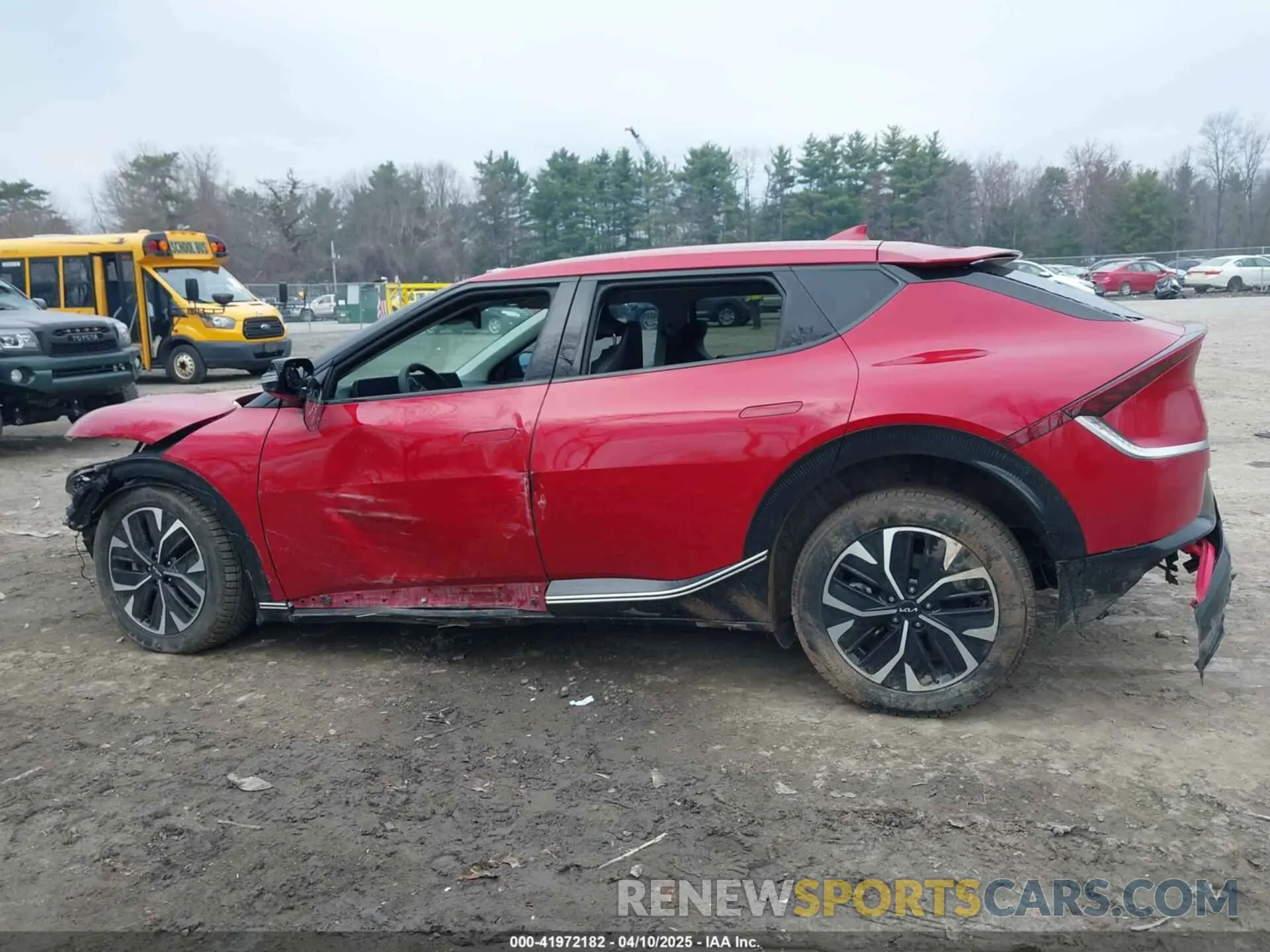14 Photograph of a damaged car KNDC34LA5P5610909 KIA EV6 2023
