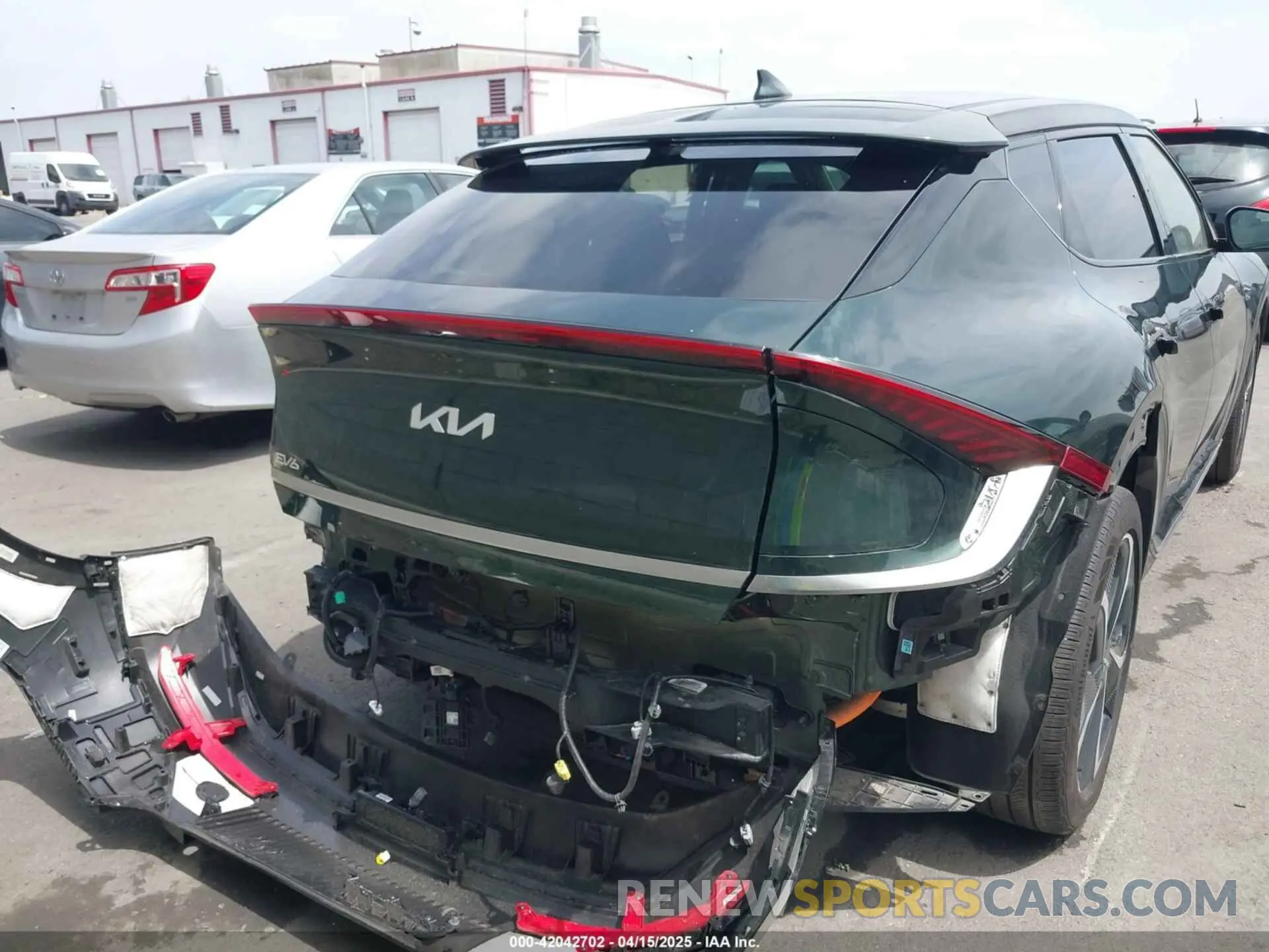 16 Photograph of a damaged car KNDC3DLC1P5152514 KIA EV6 2023