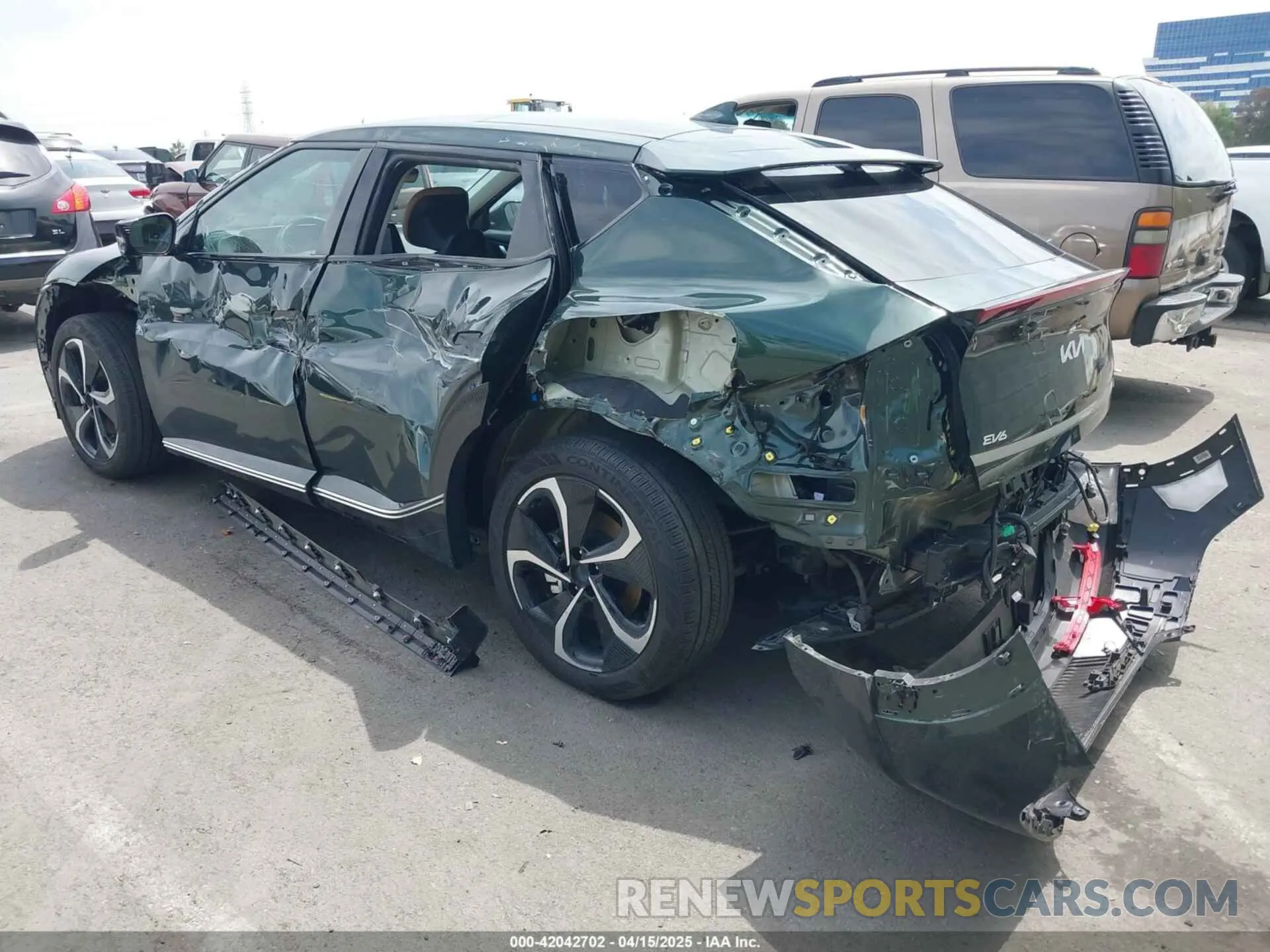 3 Photograph of a damaged car KNDC3DLC1P5152514 KIA EV6 2023