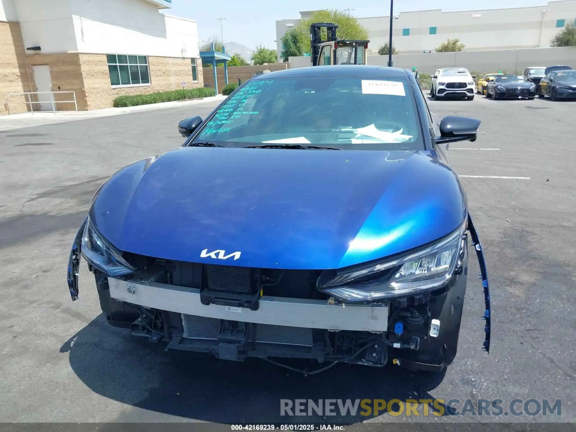 13 Photograph of a damaged car KNDC44LA7P5137172 KIA EV6 2023