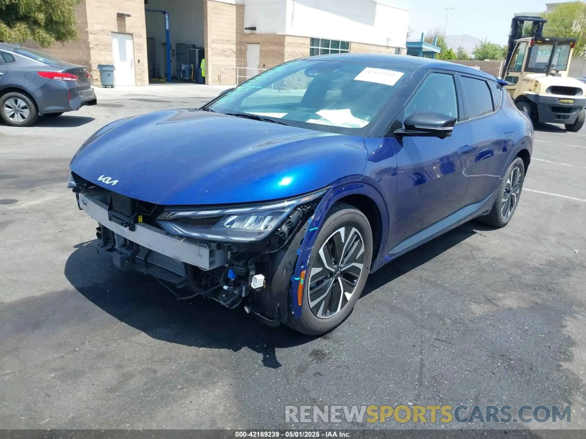 2 Photograph of a damaged car KNDC44LA7P5137172 KIA EV6 2023