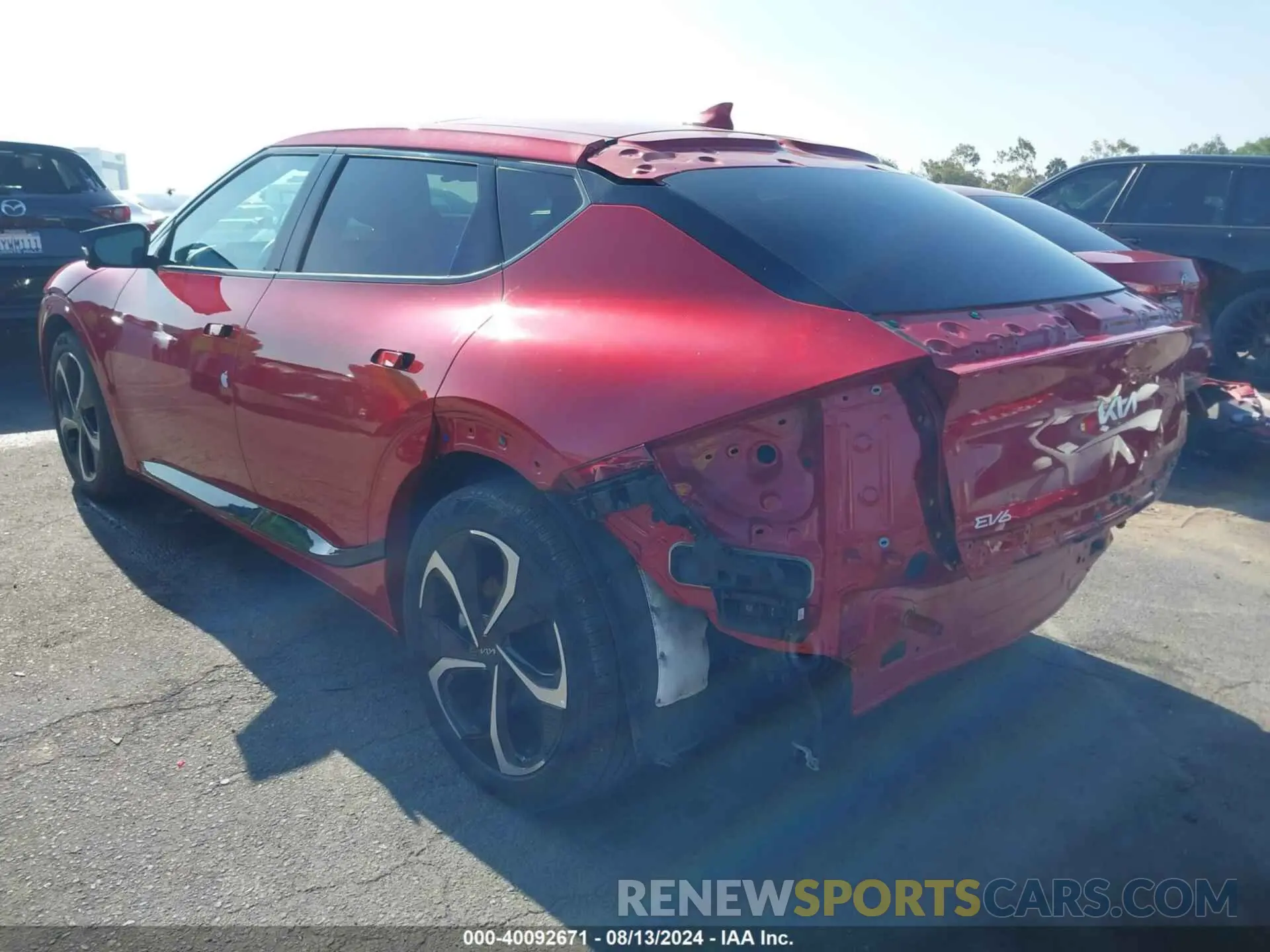 3 Photograph of a damaged car KNDC4DLC3P5113159 KIA EV6 2023