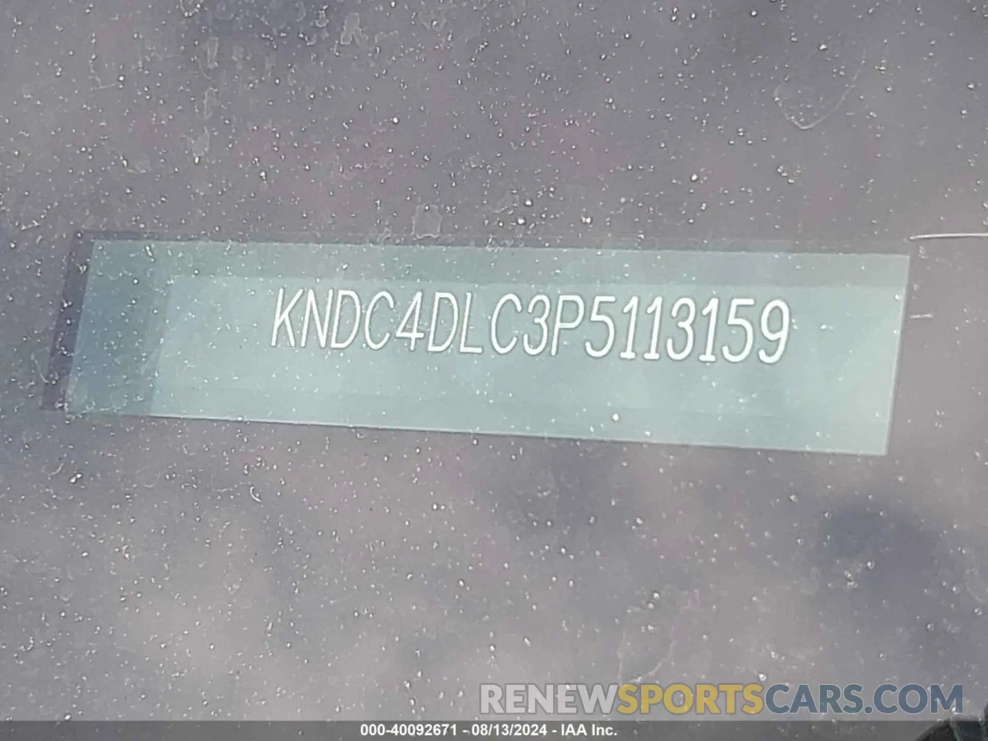 9 Photograph of a damaged car KNDC4DLC3P5113159 KIA EV6 2023