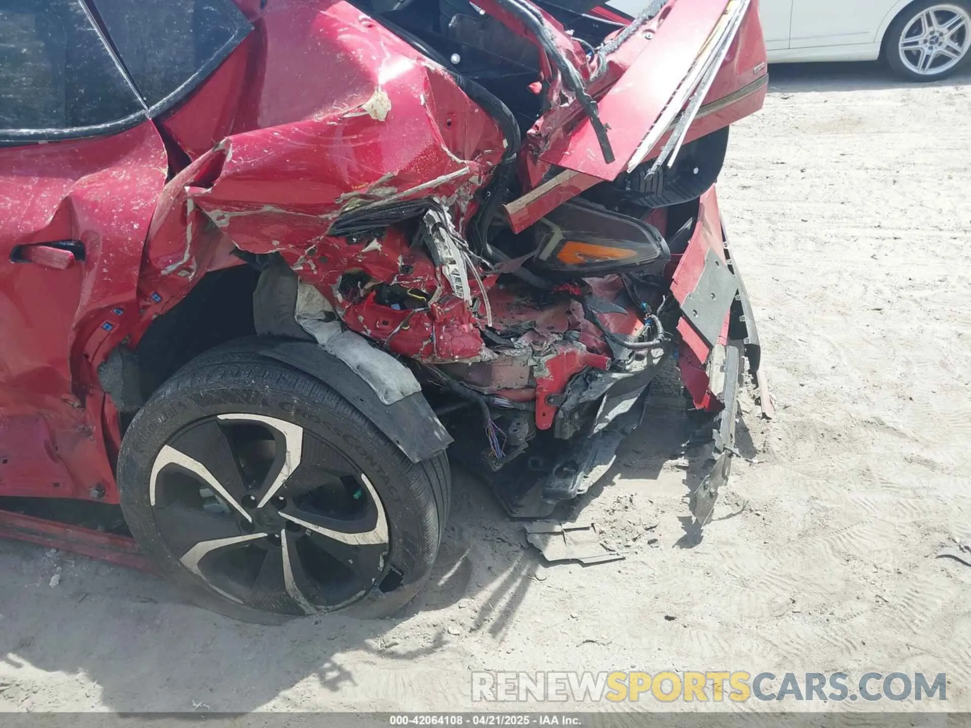 6 Photograph of a damaged car KNDC4DLCXP5141573 KIA EV6 2023