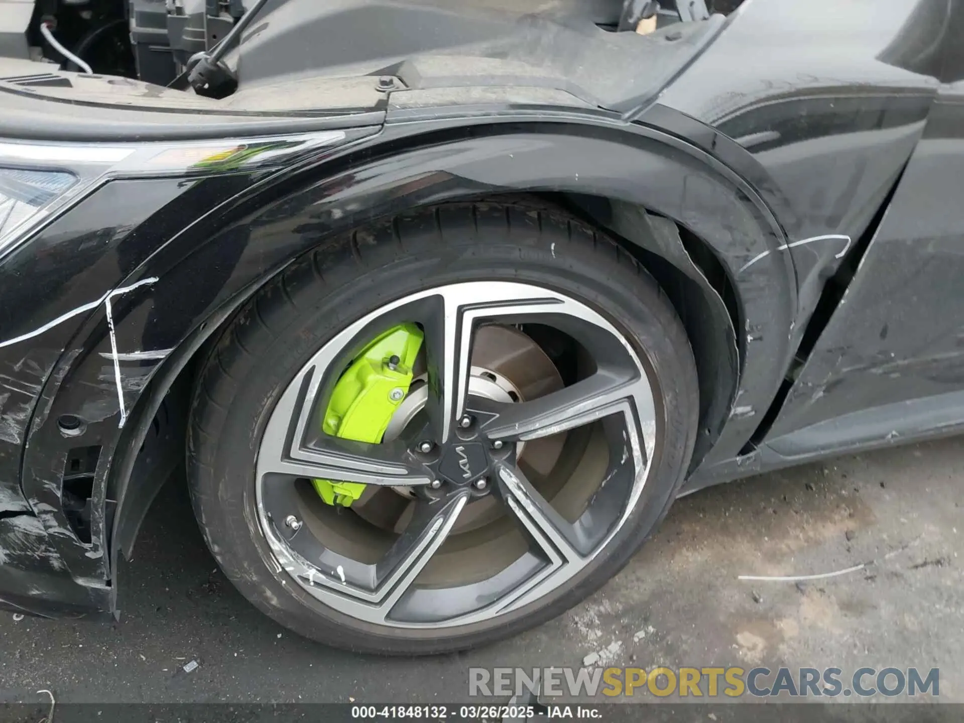 18 Photograph of a damaged car KNDC5DLE9P5139084 KIA EV6 2023