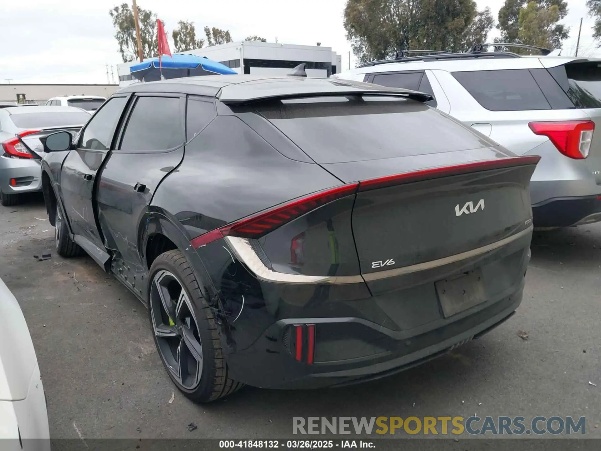 3 Photograph of a damaged car KNDC5DLE9P5139084 KIA EV6 2023