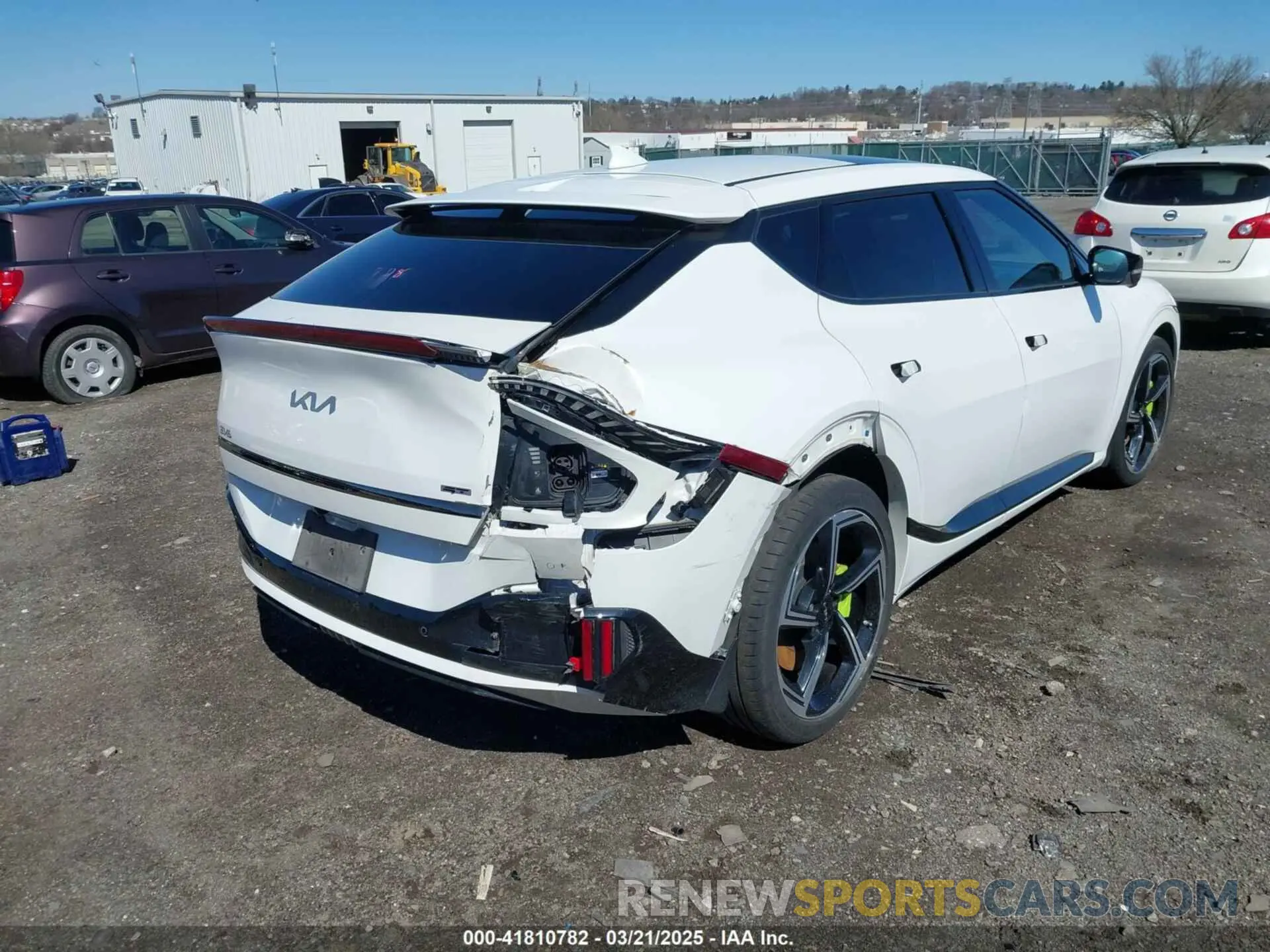 6 Photograph of a damaged car KNDC5DLEXP5092471 KIA EV6 2023