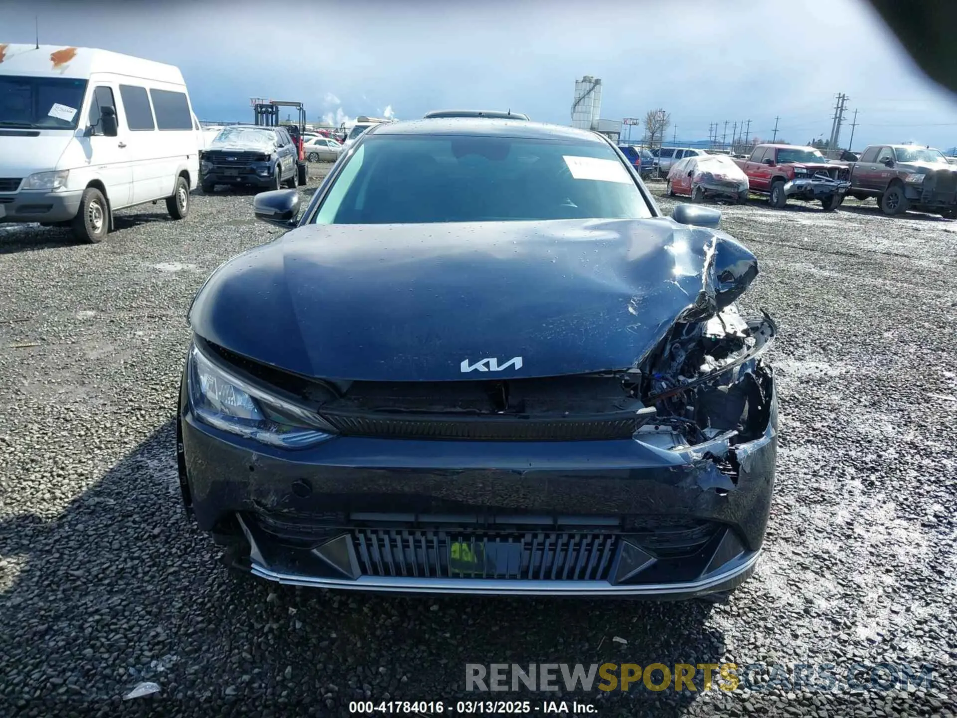 12 Photograph of a damaged car KNDC34LA7R5200499 KIA EV6 2024