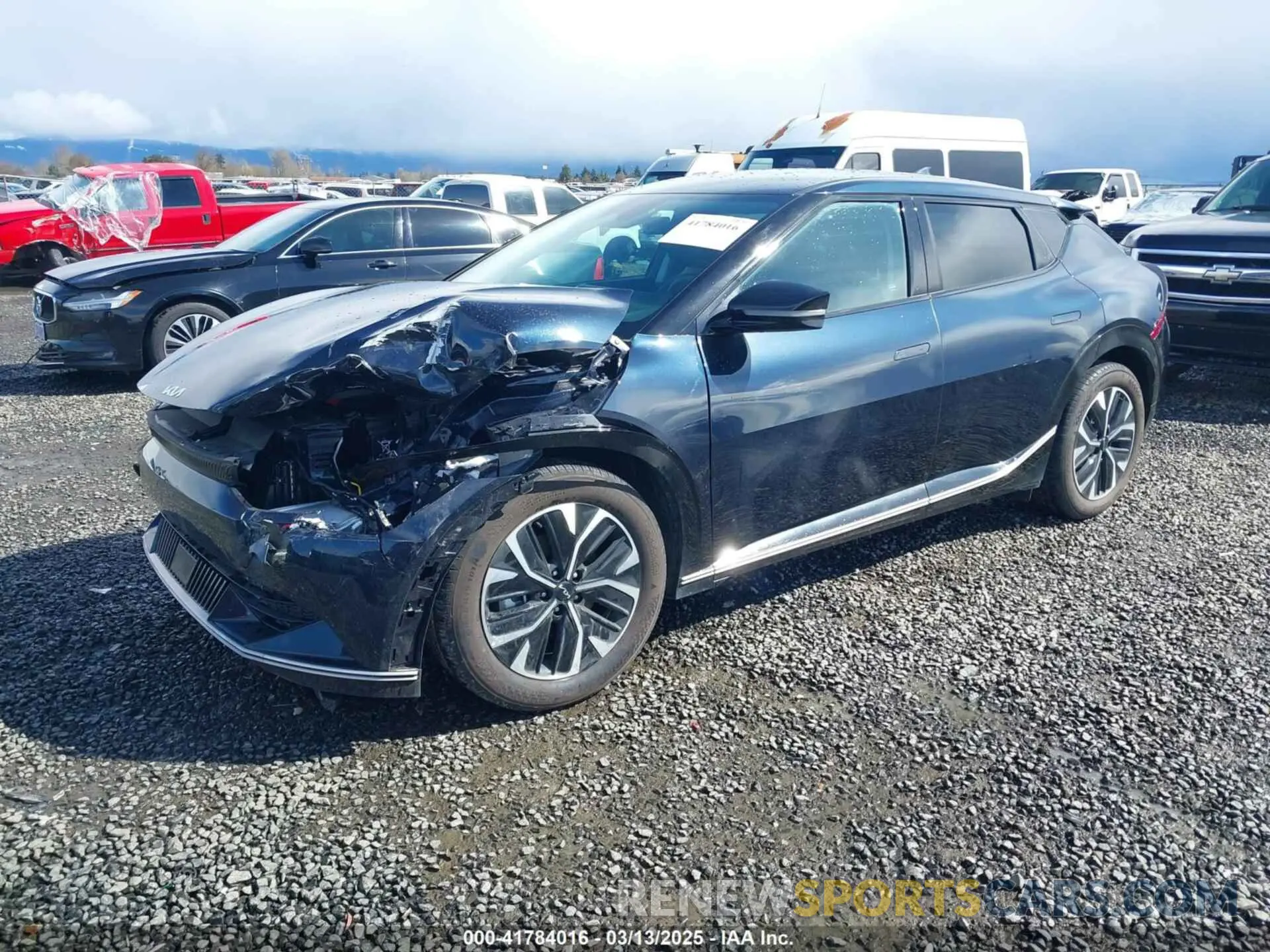 2 Photograph of a damaged car KNDC34LA7R5200499 KIA EV6 2024