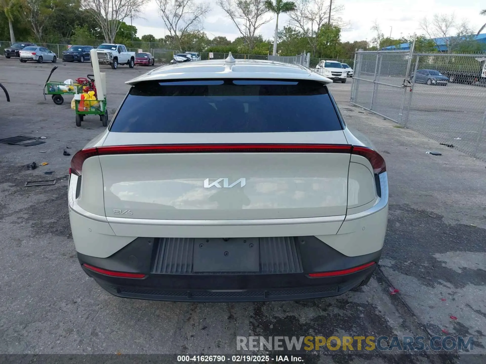 16 Photograph of a damaged car KNDC34LA8R5218266 KIA EV6 2024
