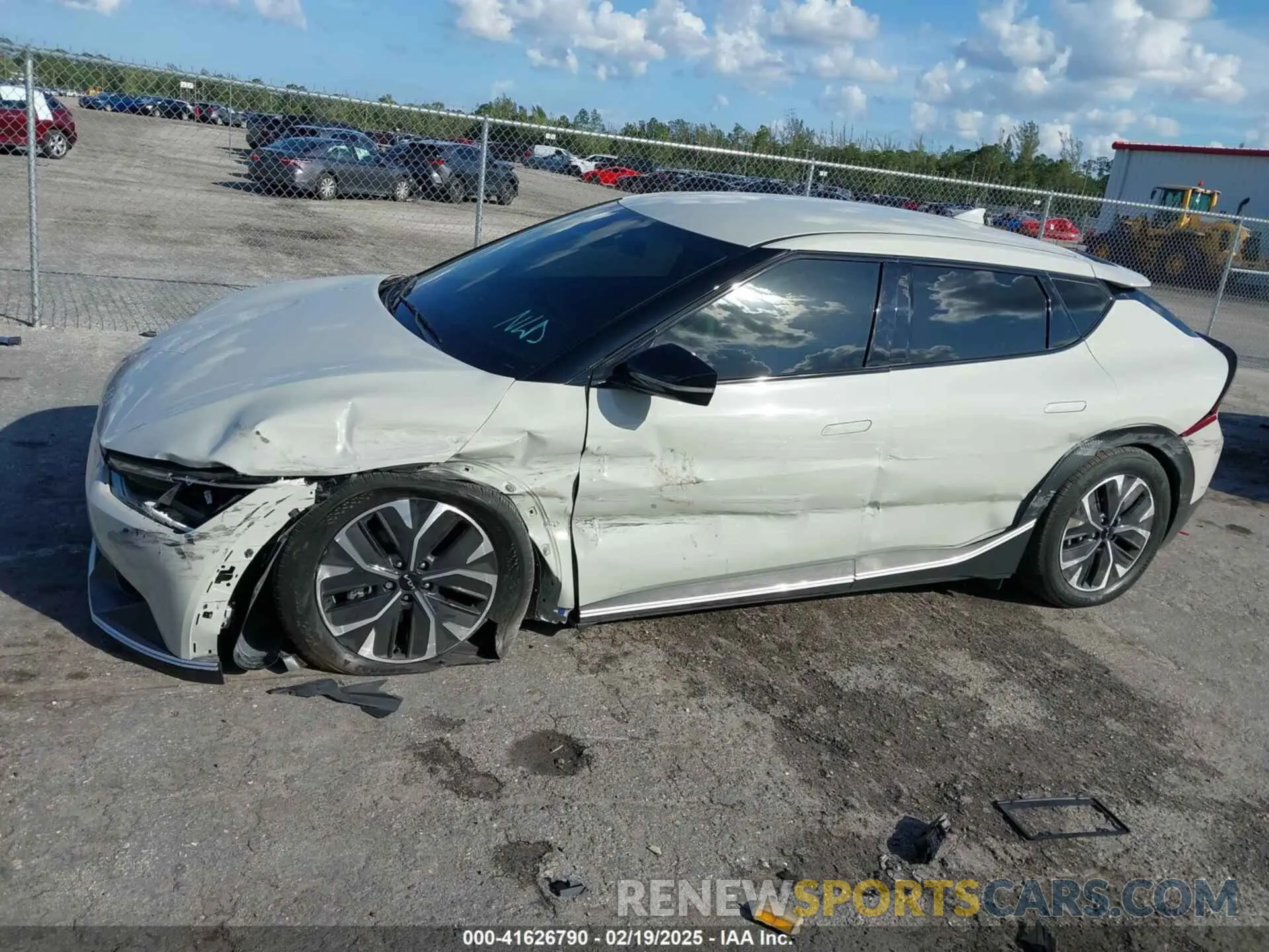 6 Photograph of a damaged car KNDC34LA8R5218266 KIA EV6 2024