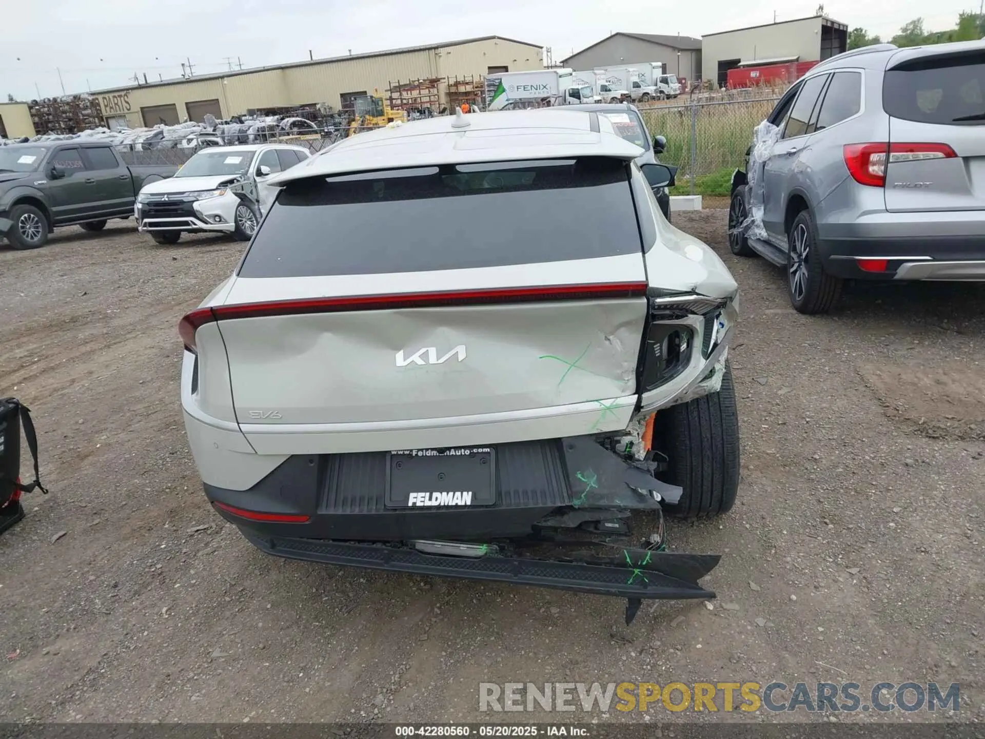 16 Photograph of a damaged car KNDC34LA9R5616778 KIA EV6 2024