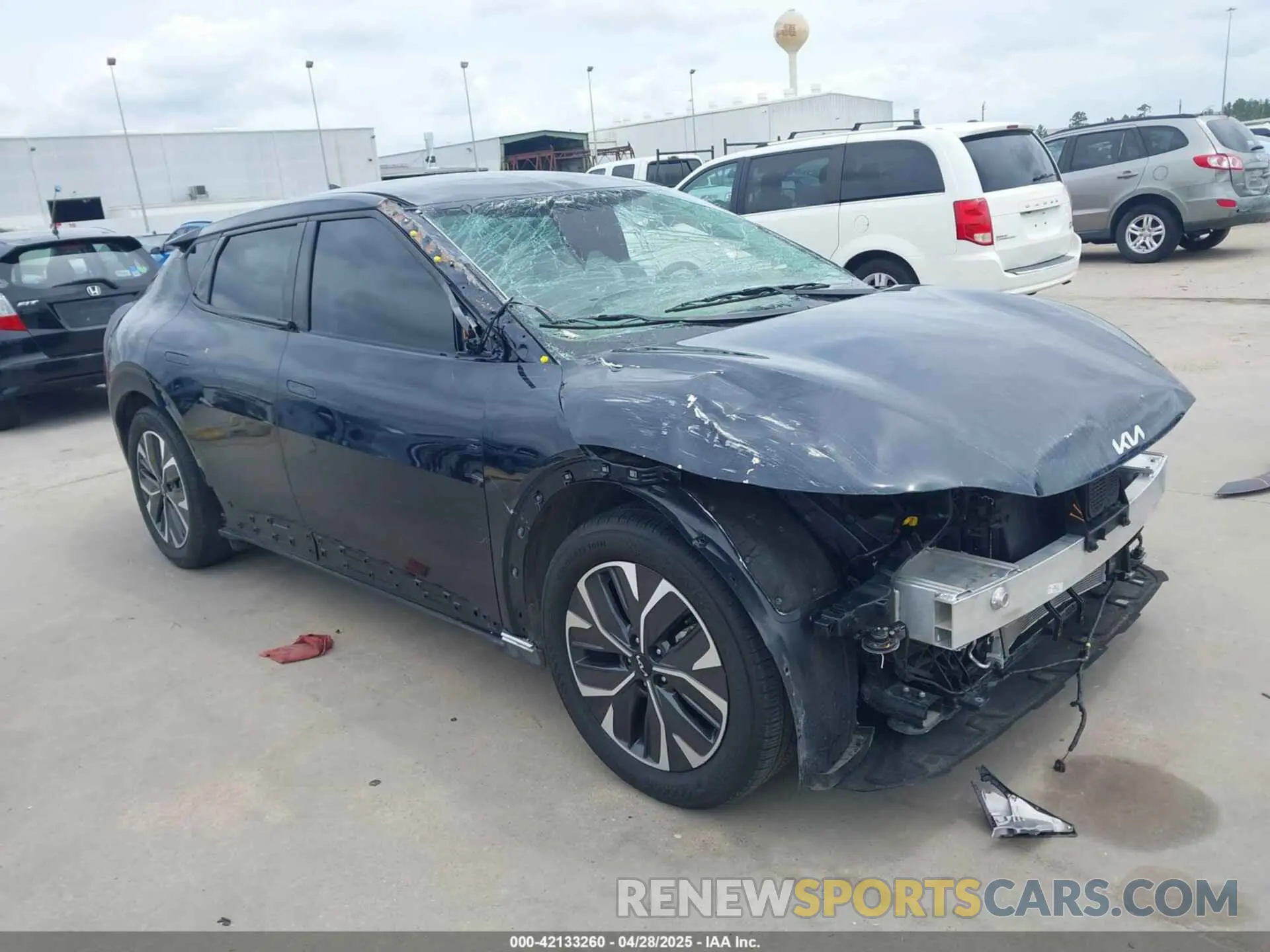 1 Photograph of a damaged car KNDC34LB7R5616772 KIA EV6 2024