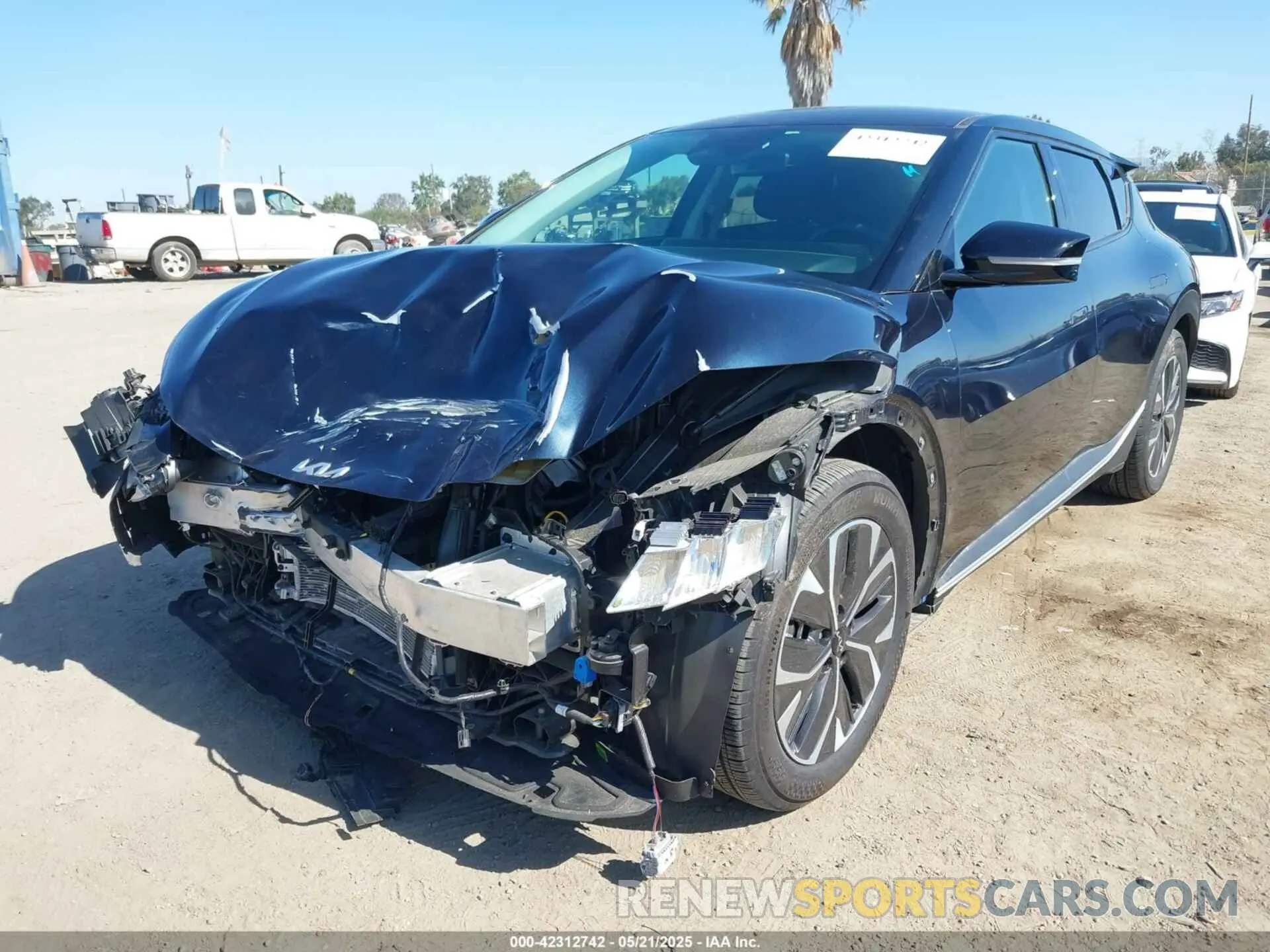 2 Photograph of a damaged car KNDC3DLC0R5210373 KIA EV6 2024