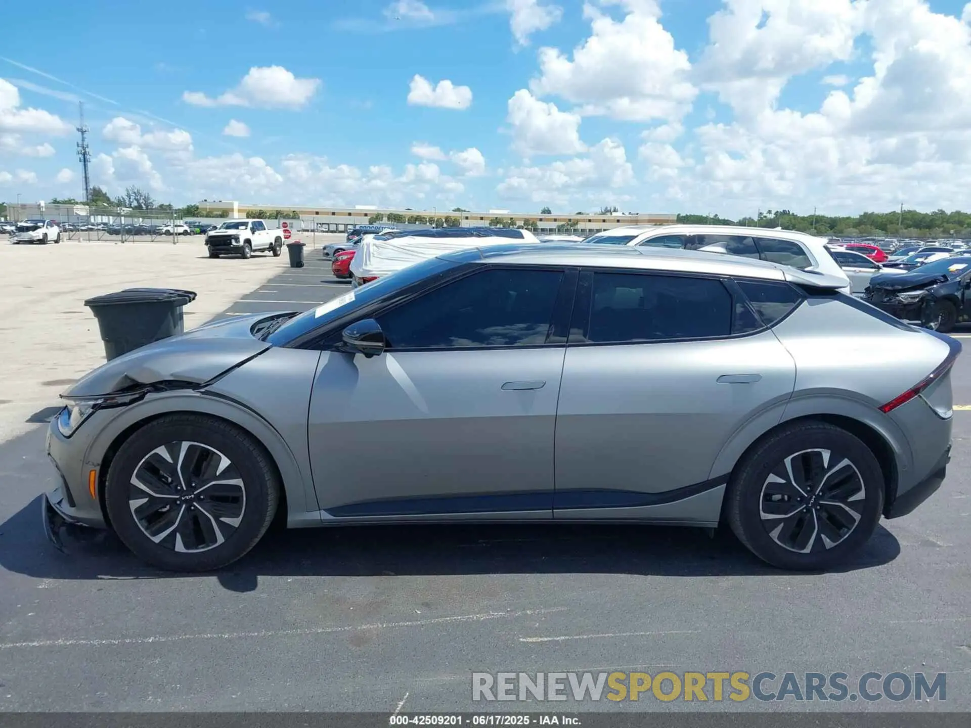 14 Photograph of a damaged car KNDC44LA0R5224219 KIA EV6 2024