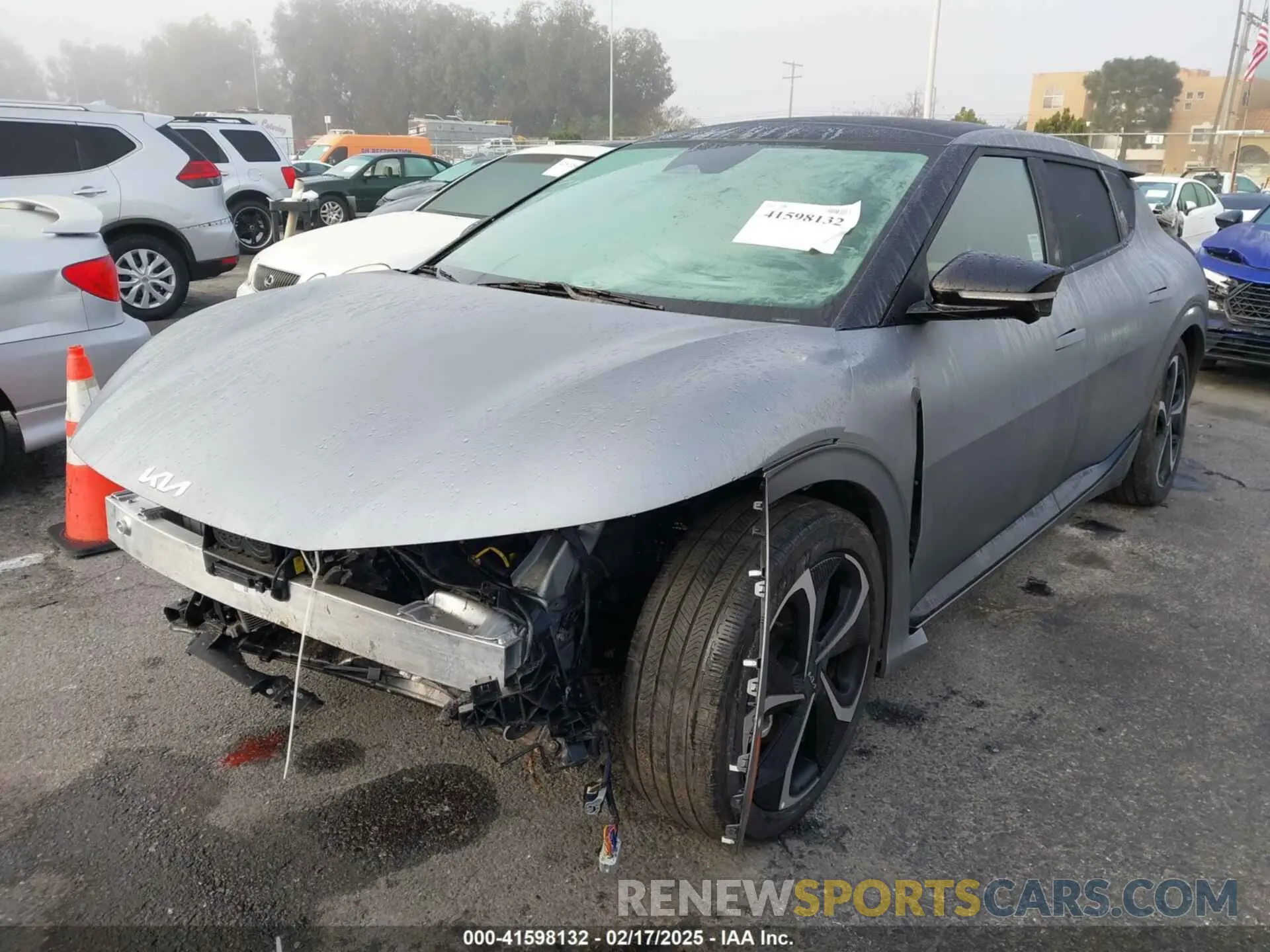 2 Photograph of a damaged car KNDC4DLCXR5204545 KIA EV6 2024