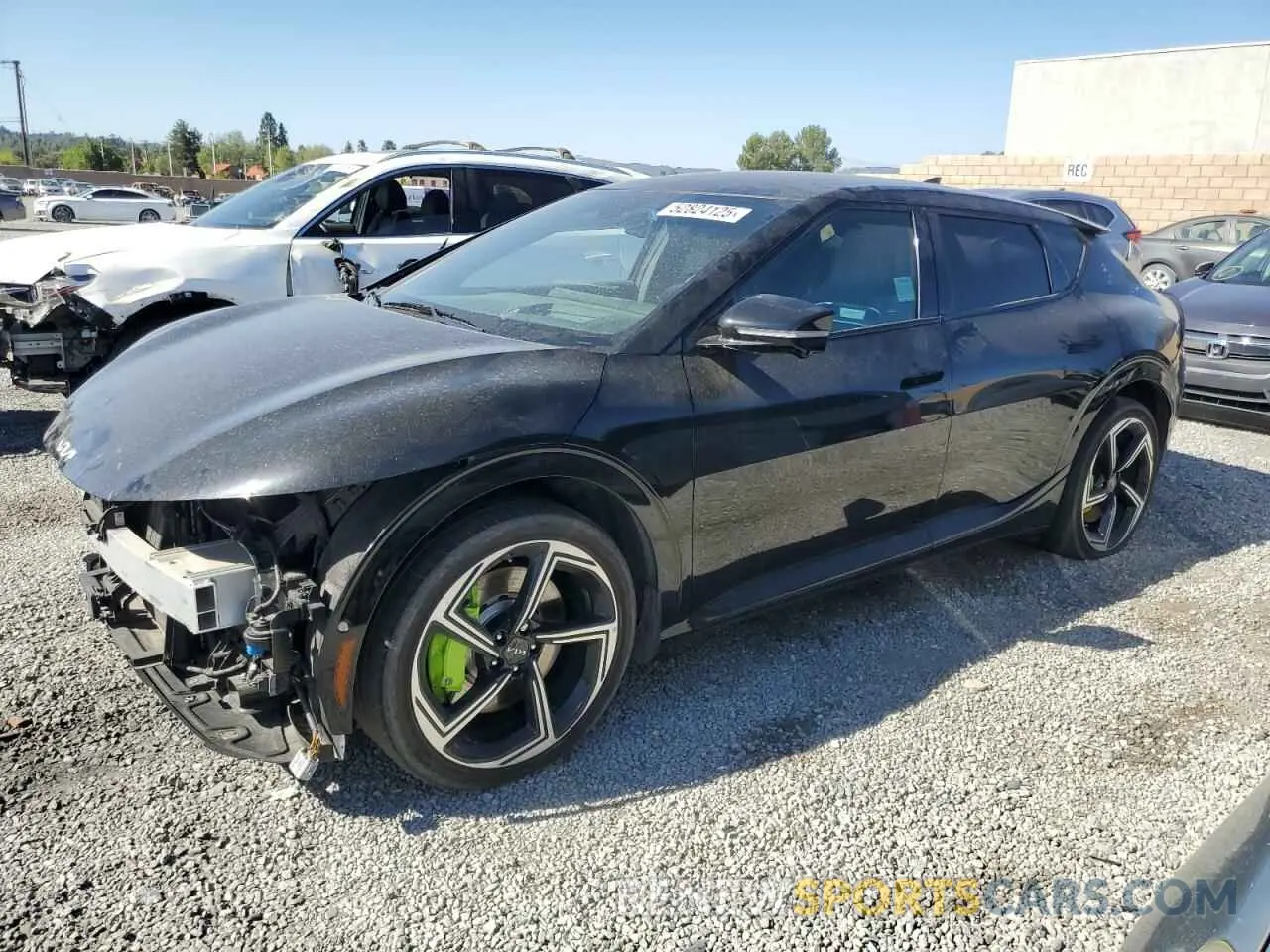 1 Photograph of a damaged car KNDC5DLE7P5132716 KIA EV6 GT 2023