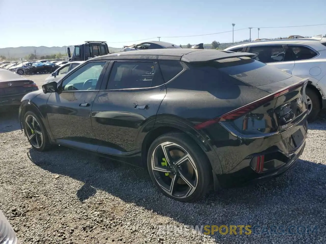 2 Photograph of a damaged car KNDC5DLE7P5132716 KIA EV6 GT 2023