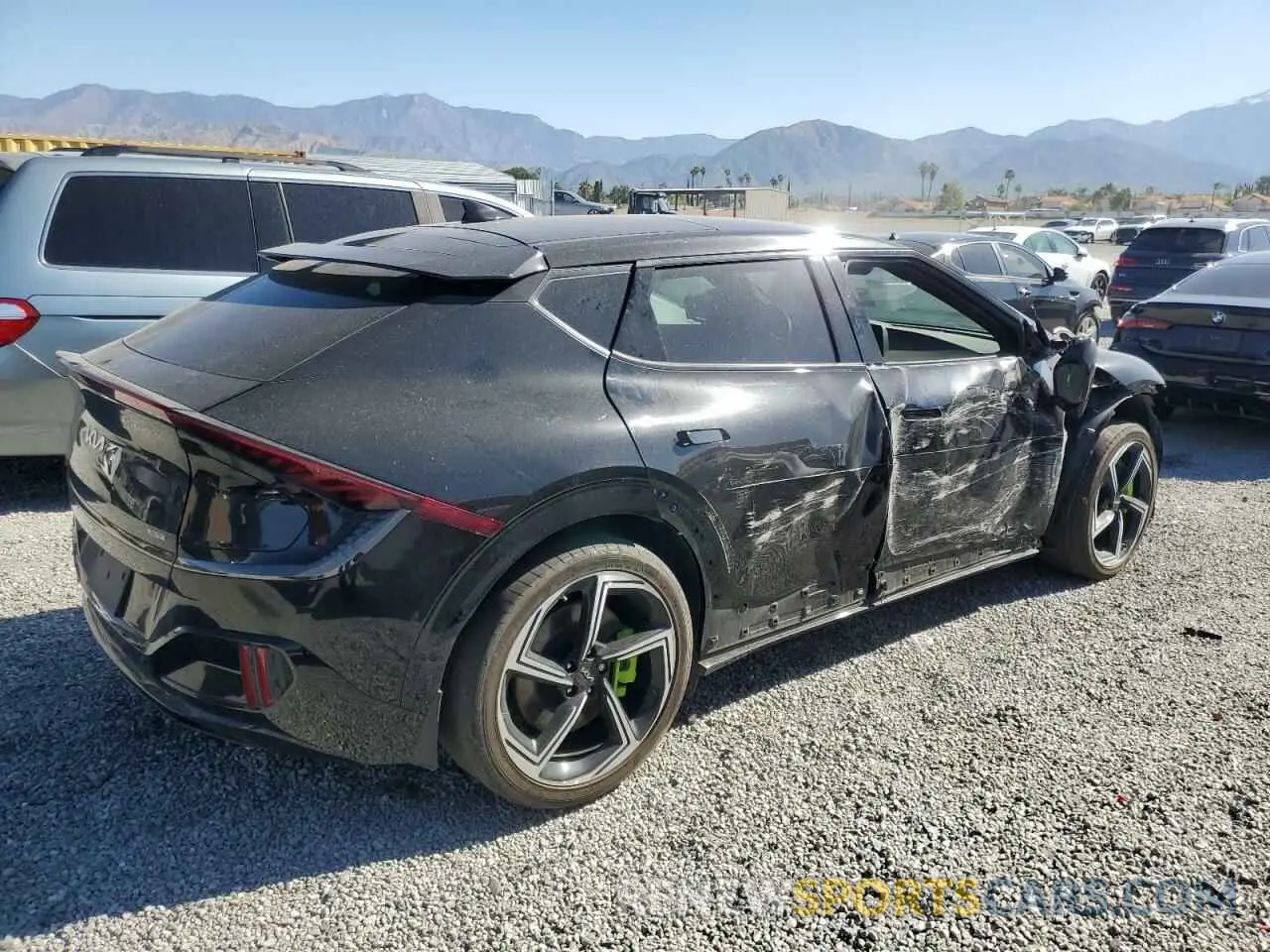 3 Photograph of a damaged car KNDC5DLE7P5132716 KIA EV6 GT 2023