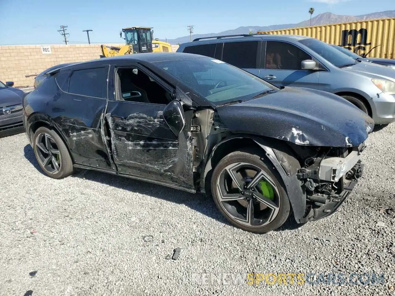 4 Photograph of a damaged car KNDC5DLE7P5132716 KIA EV6 GT 2023