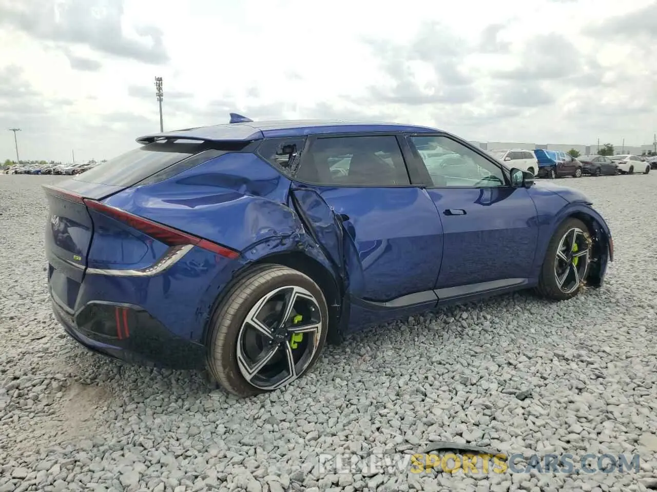 3 Photograph of a damaged car KNDC5DLE9R5219763 KIA EV6 GT 2024